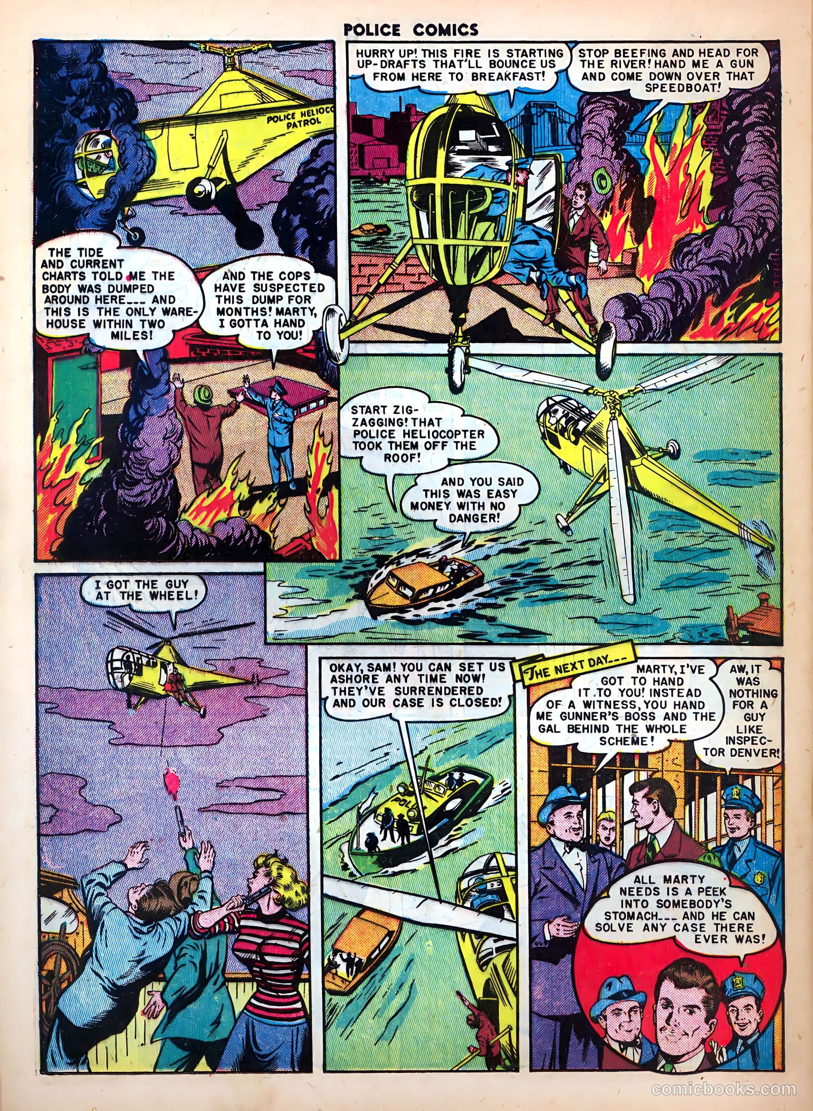 Police Comics #104 — page 32 of 53
