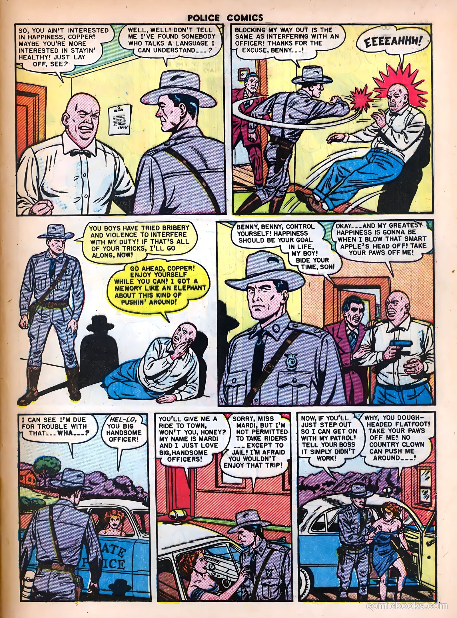 Police Comics #104 — page 45 of 53