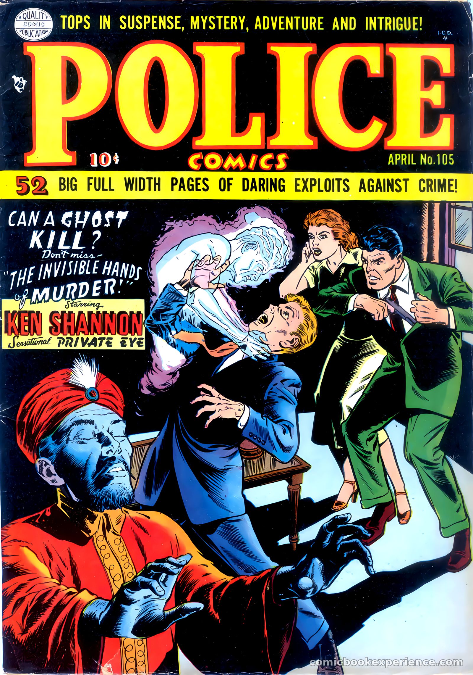 Police Comics #105 — page 1 of 52