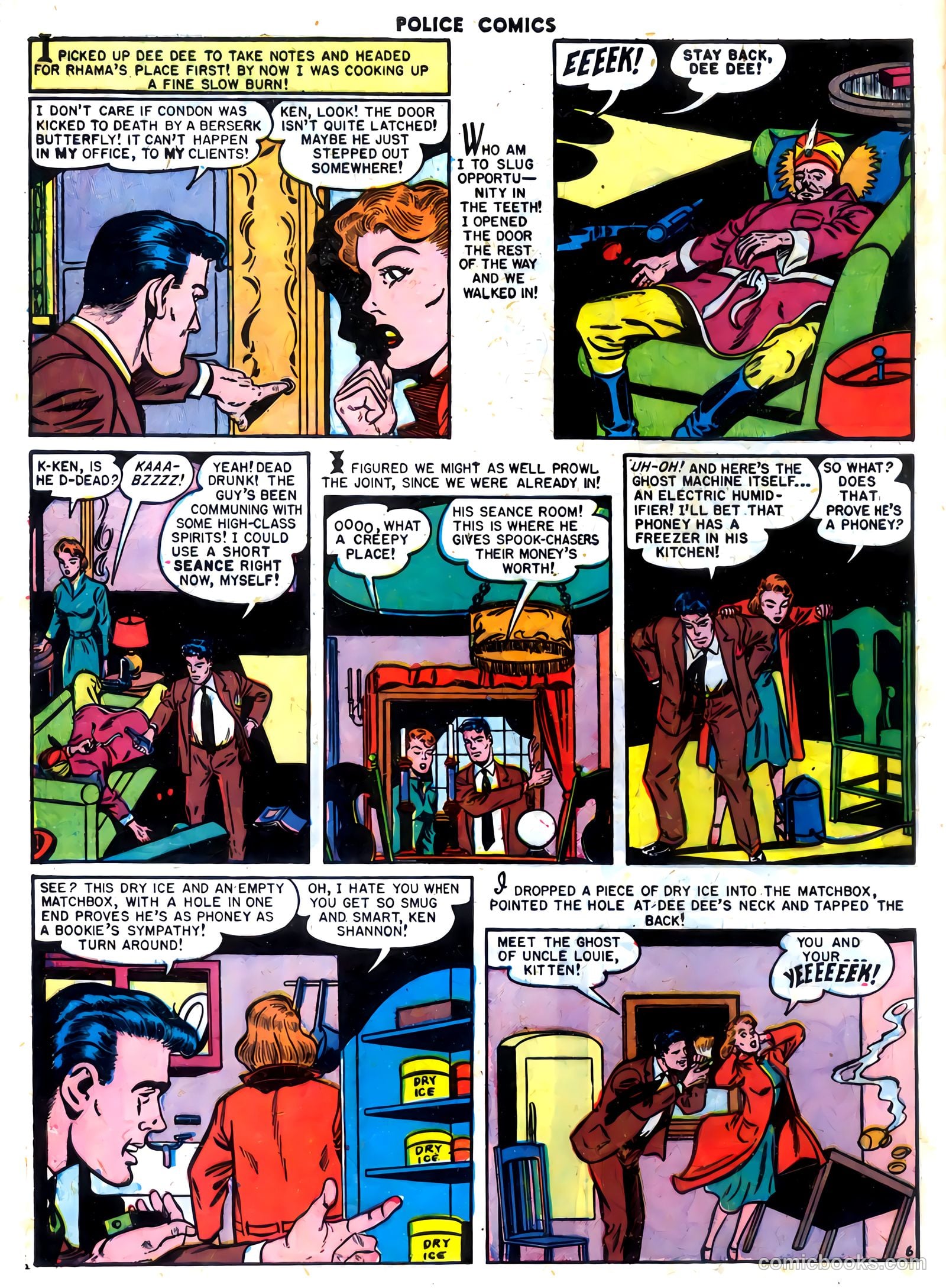 Police Comics #105 — page 8 of 52