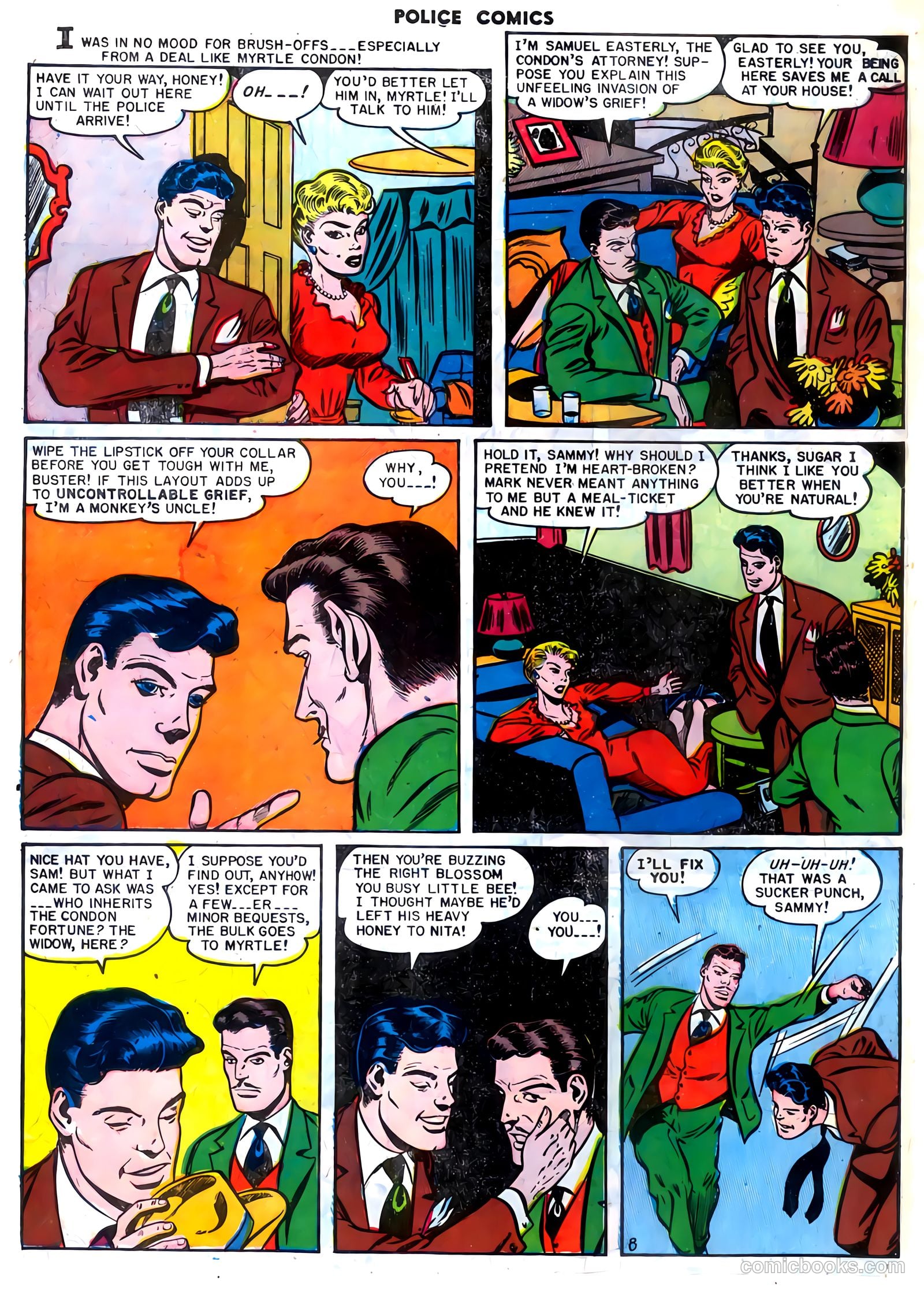 Police Comics #105 — page 10 of 52