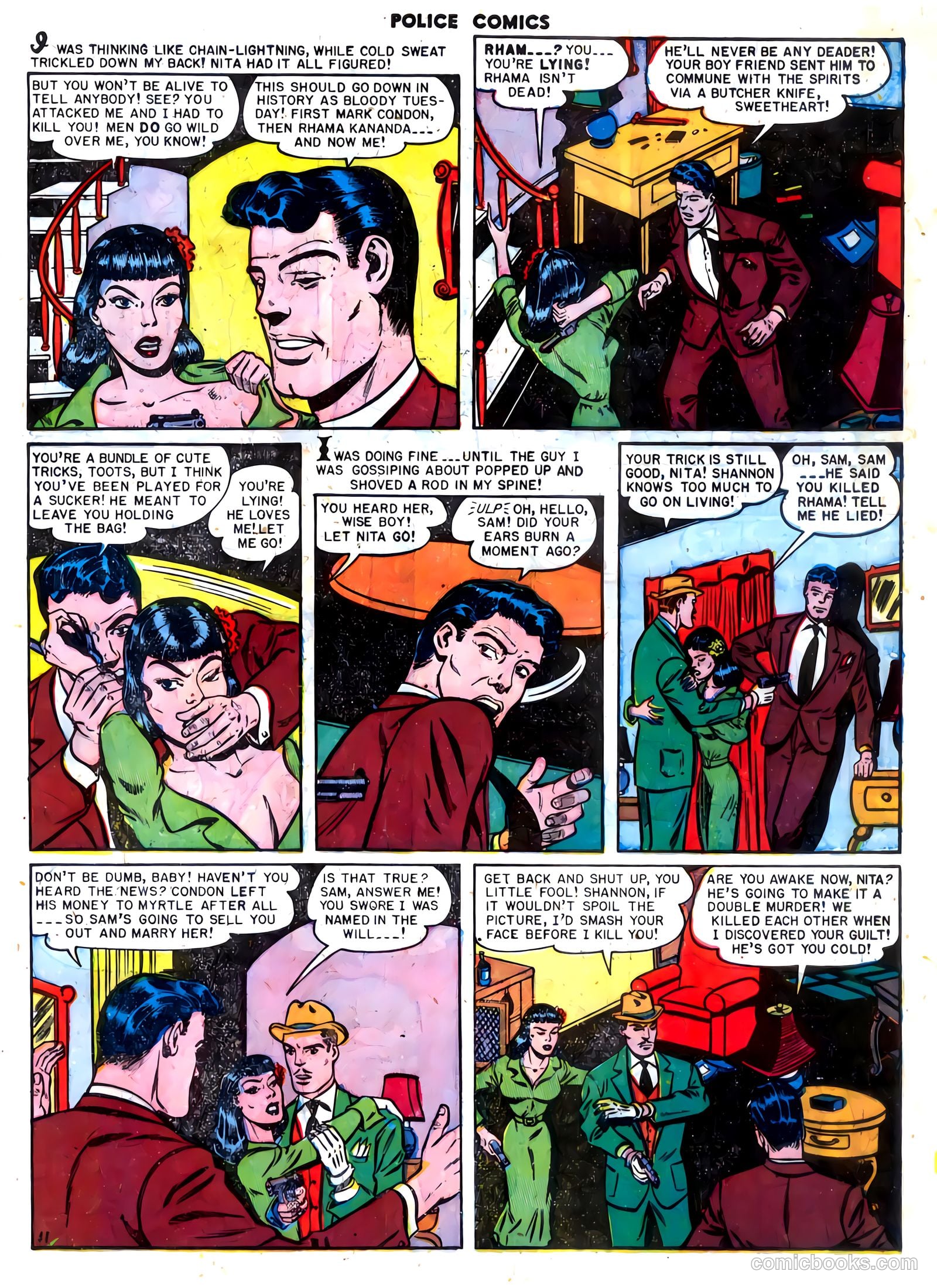 Police Comics #105 — page 13 of 52
