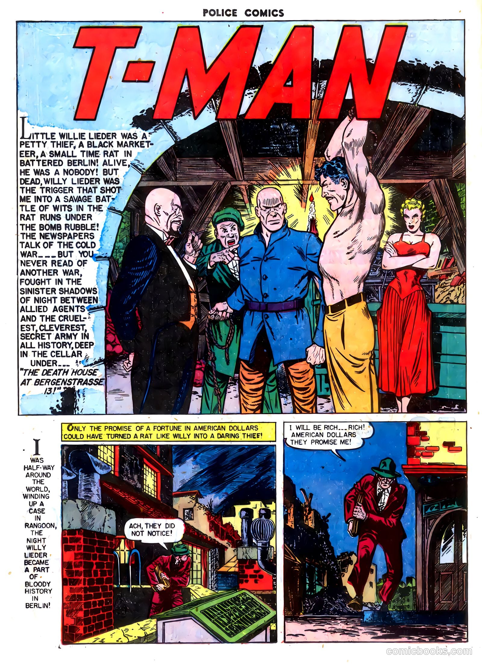 Police Comics #105 — page 16 of 52