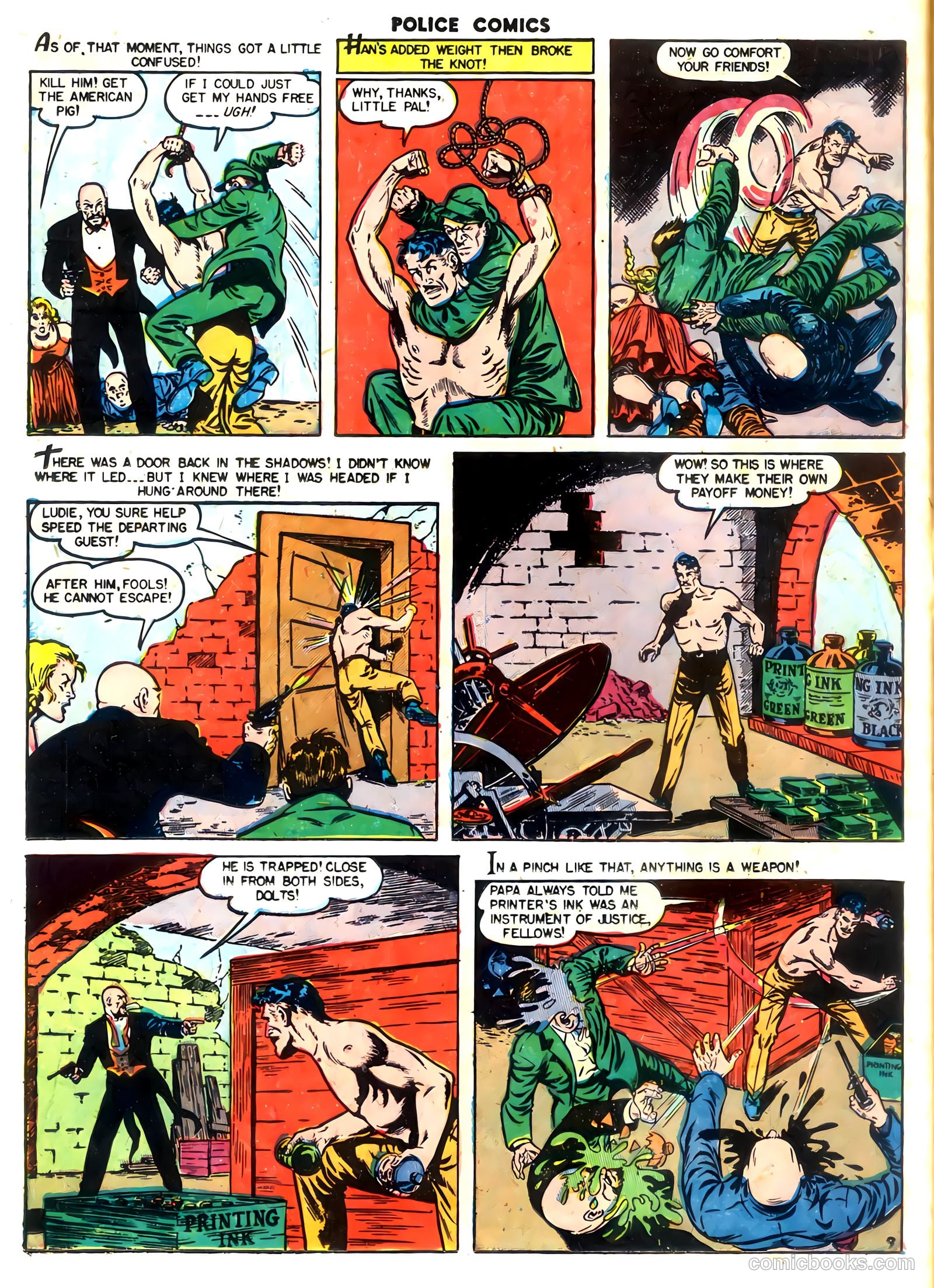 Police Comics #105 — page 24 of 52