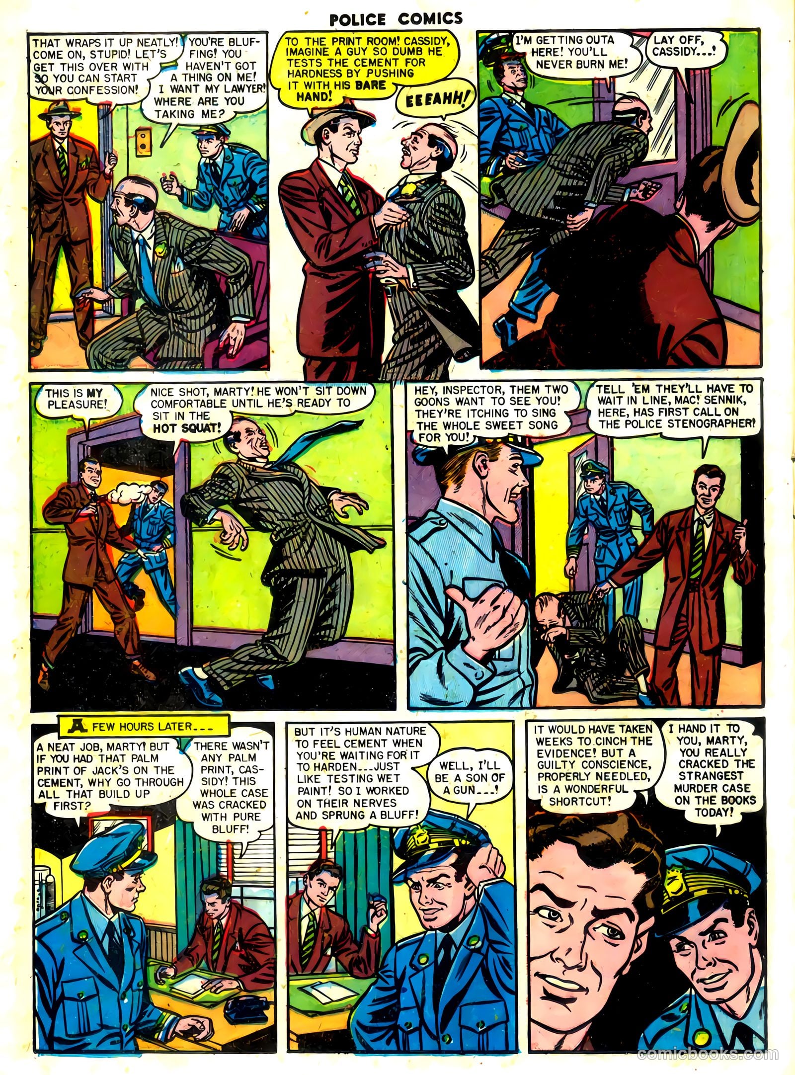 Police Comics #105 — page 32 of 52