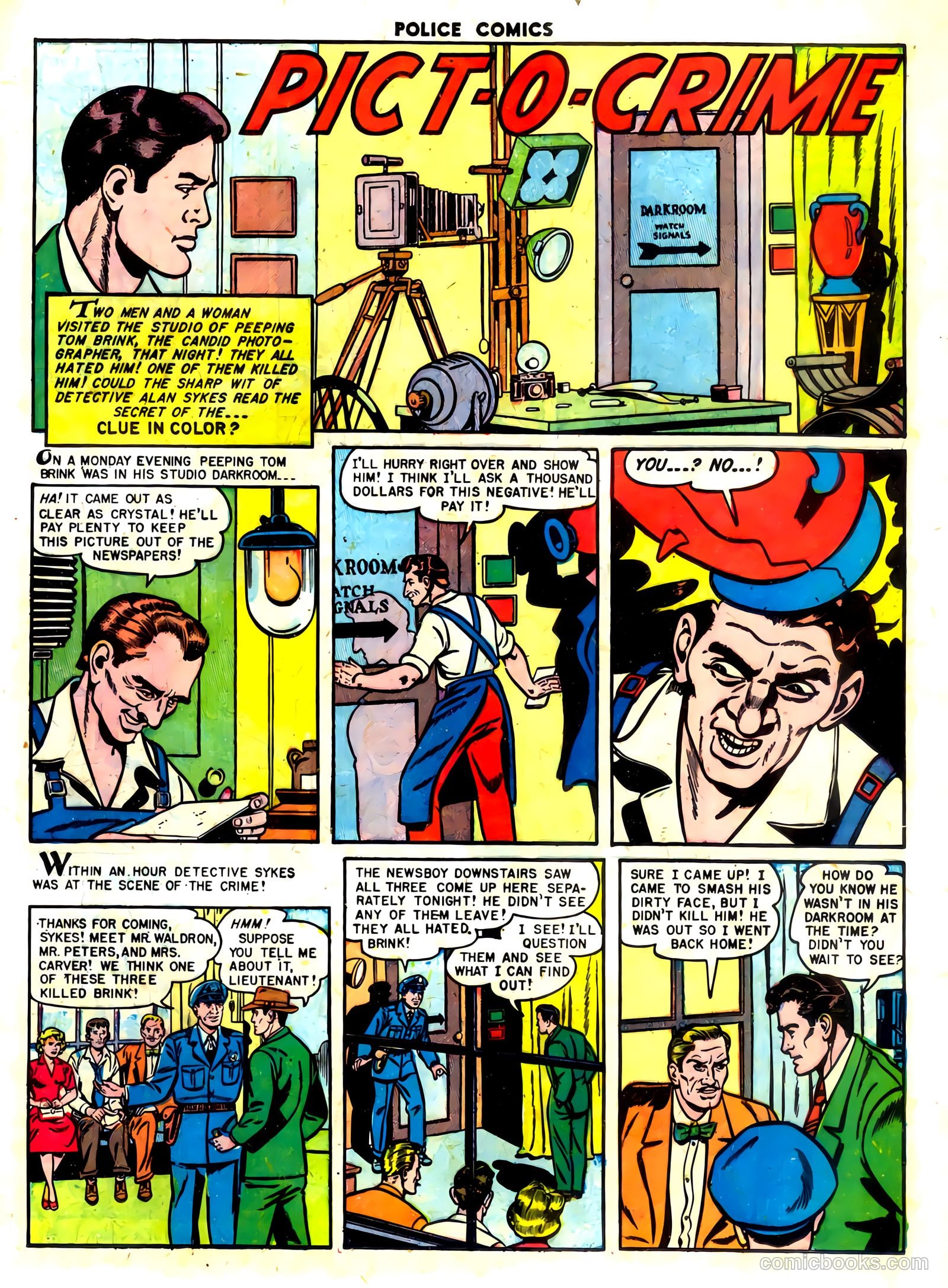 Police Comics #105 — page 33 of 52