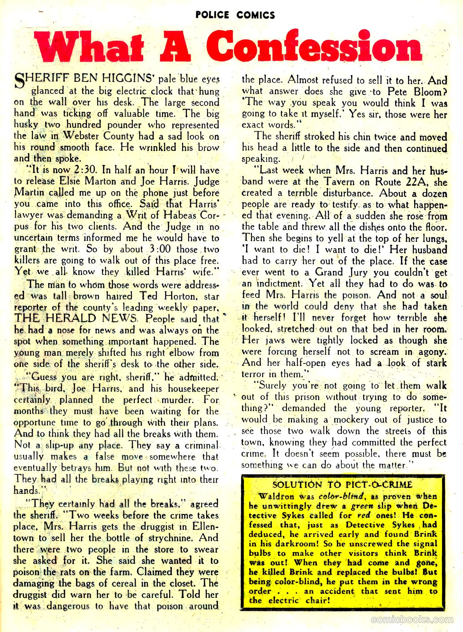 Police Comics #105 — page 35 of 52