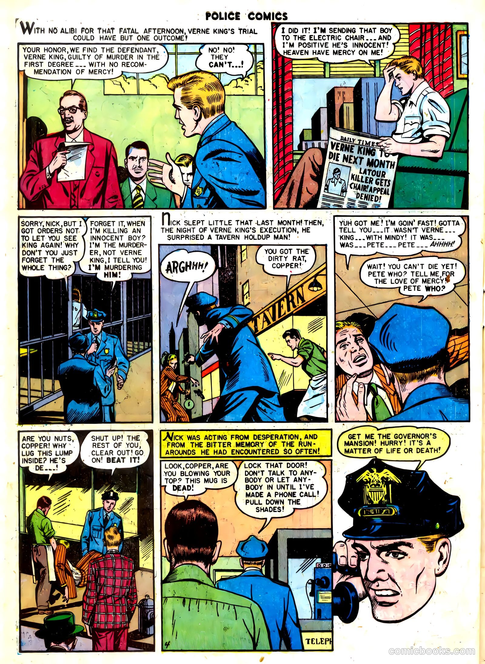 Police Comics #105 — page 40 of 52