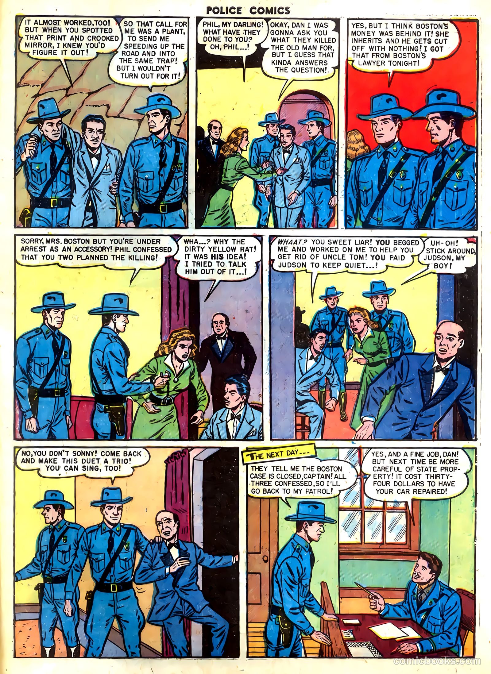 Police Comics #105 — page 49 of 52
