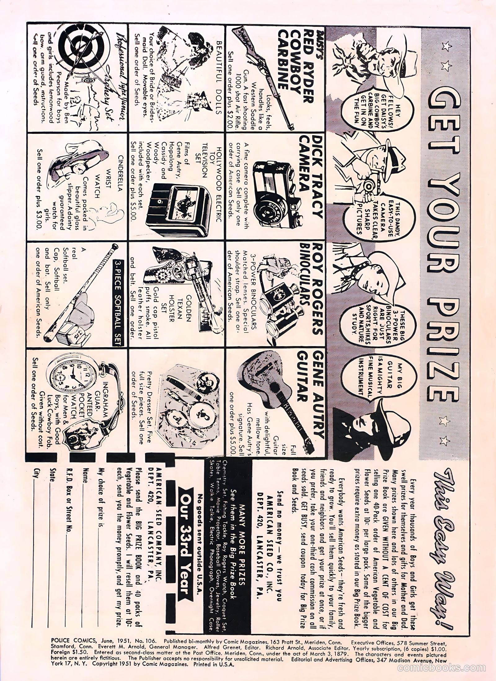 Police Comics #106 — page 2 of 52