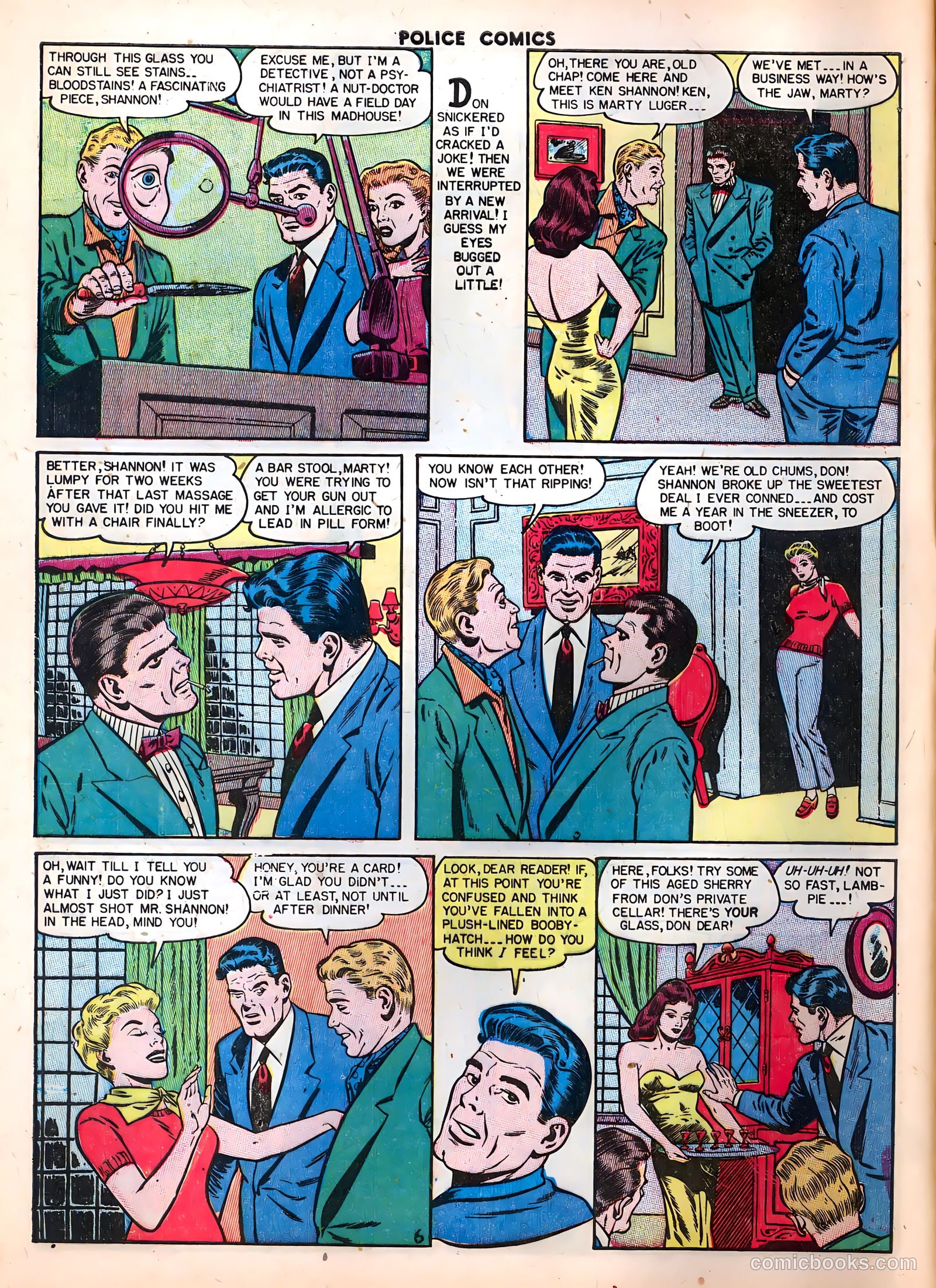 Police Comics #106 — page 8 of 52
