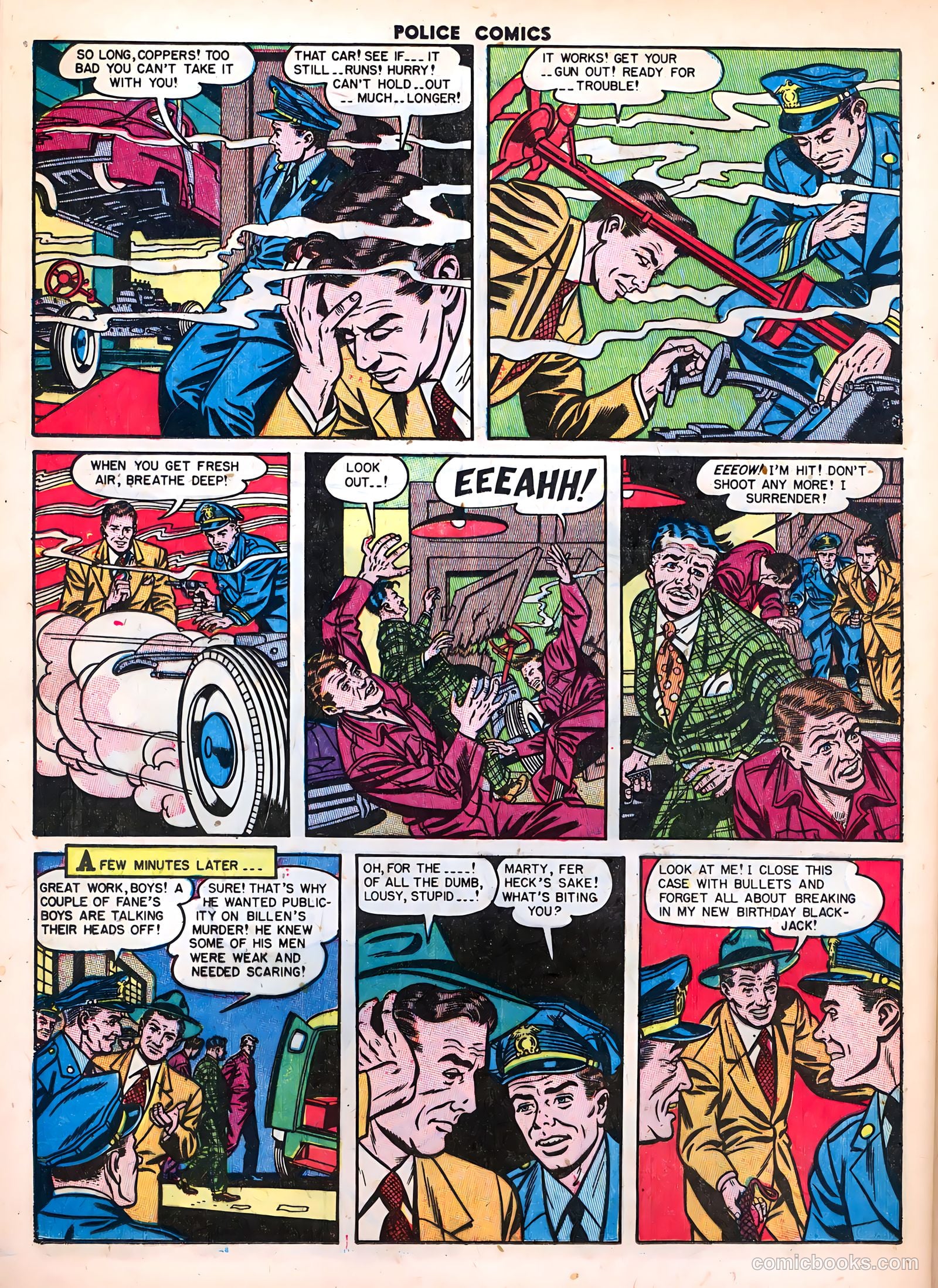 Police Comics #106 — page 32 of 52