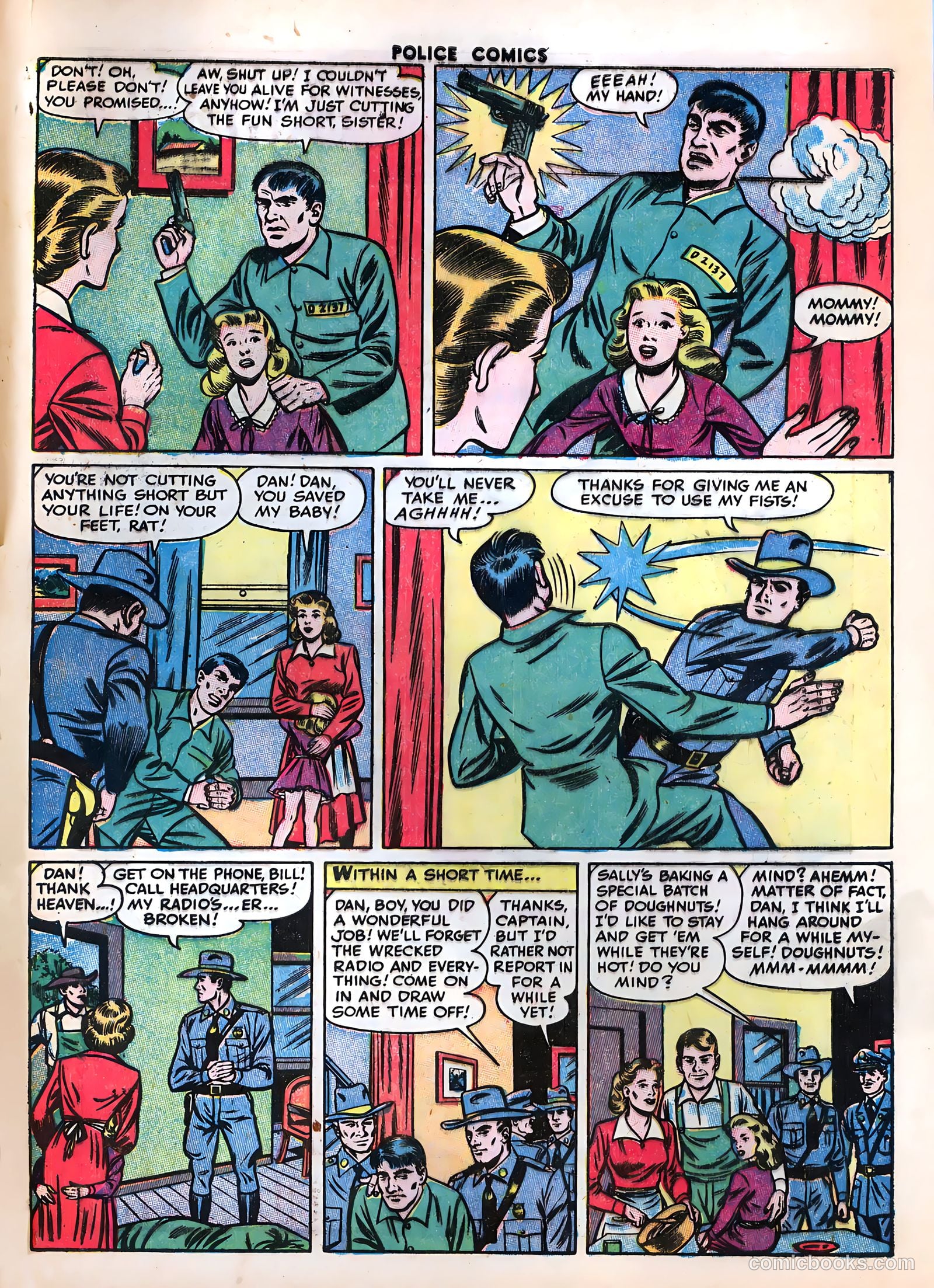 Police Comics #106 — page 49 of 52