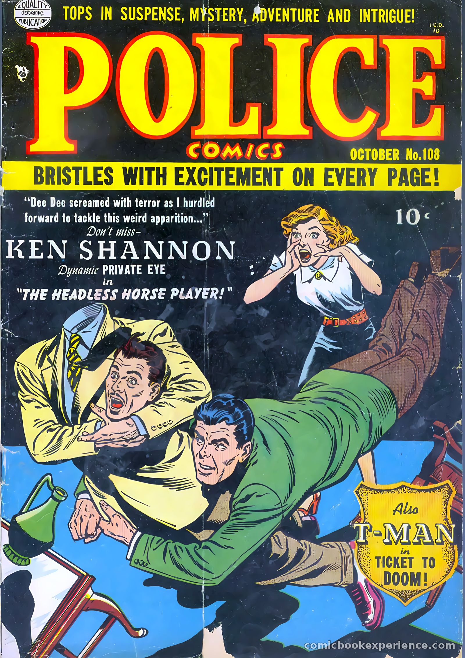 Police Comics #108 — page 1 of 35
