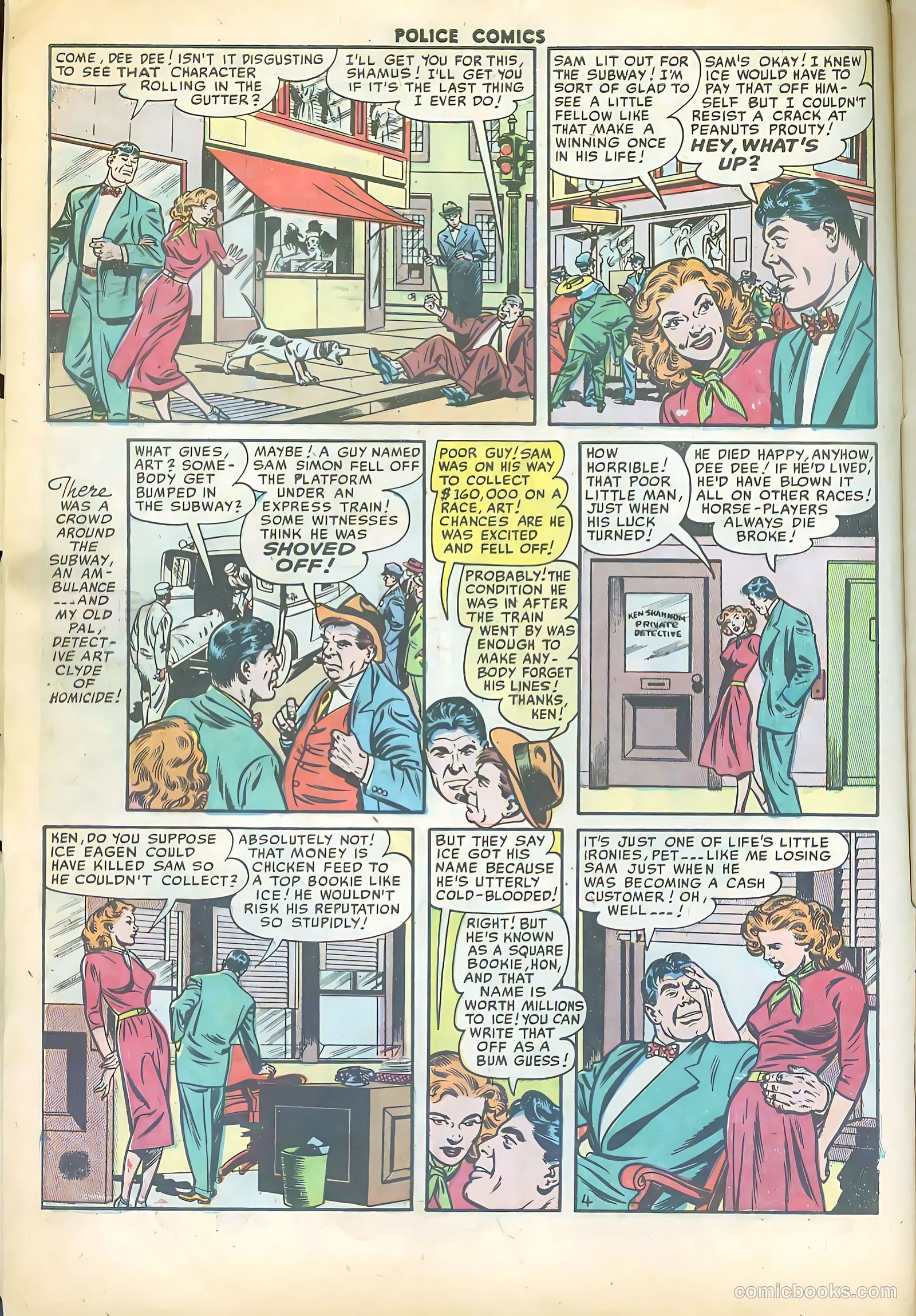 Police Comics #108 — page 6 of 35