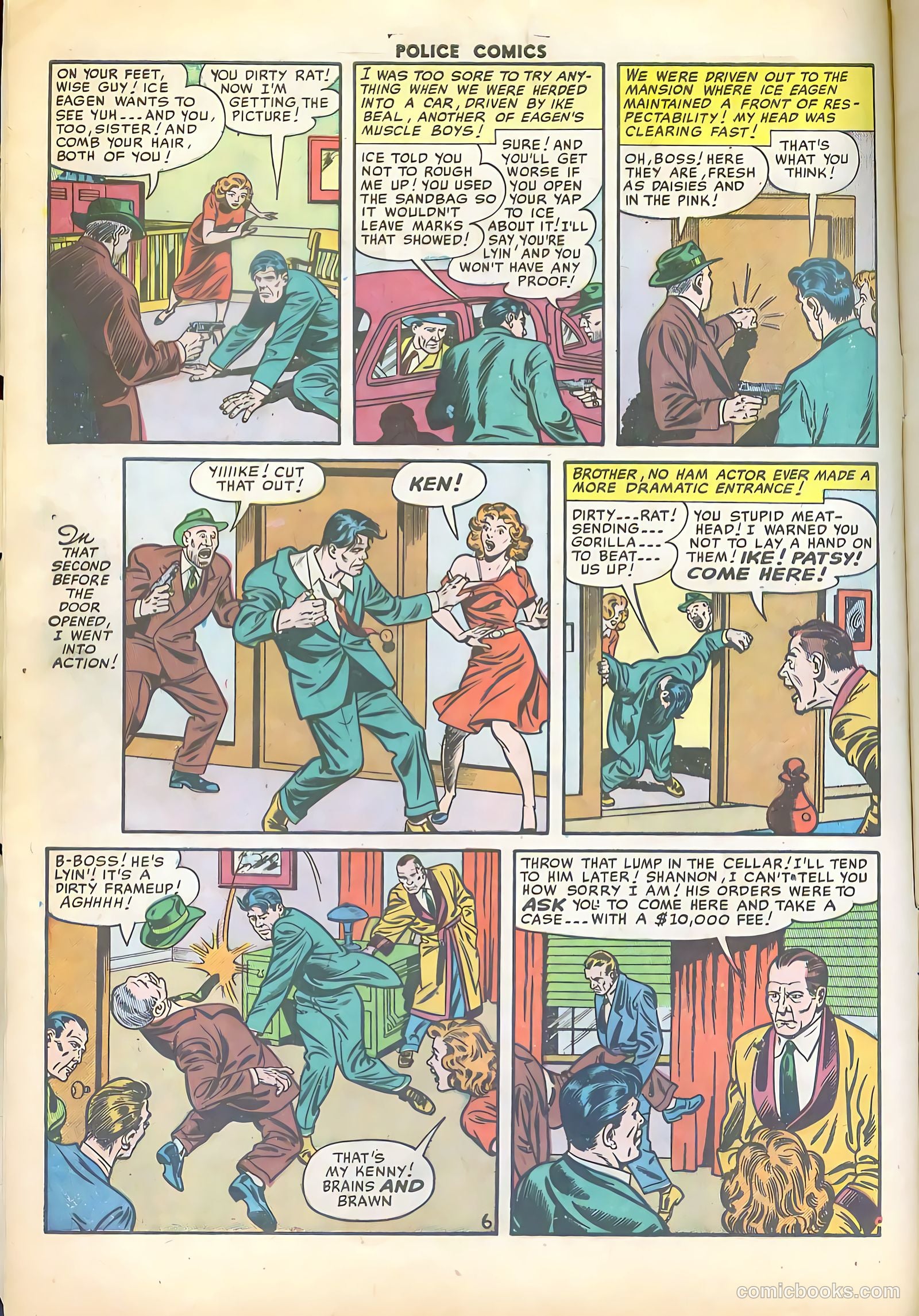 Police Comics #108 — page 8 of 35