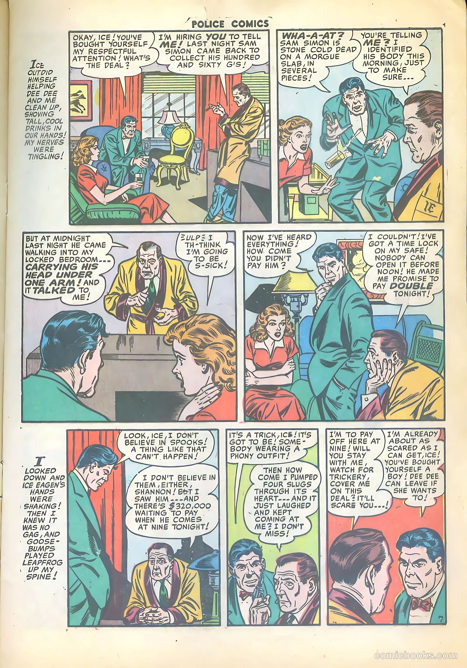 Police Comics #108 — page 9 of 35