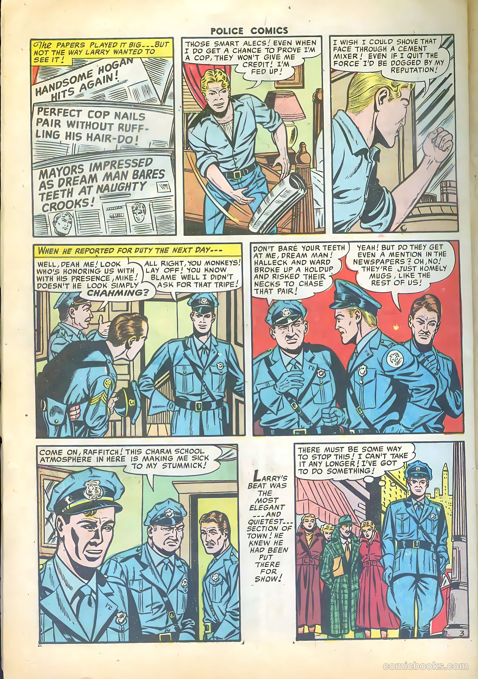 Police Comics #108 — page 30 of 35