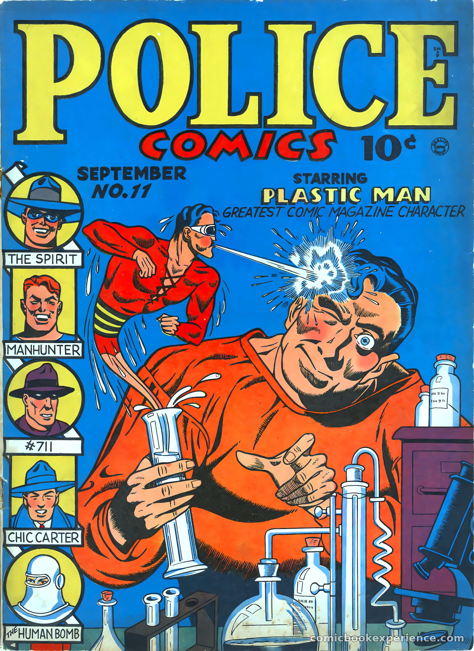 Police Comics #11 — page 1 of 68