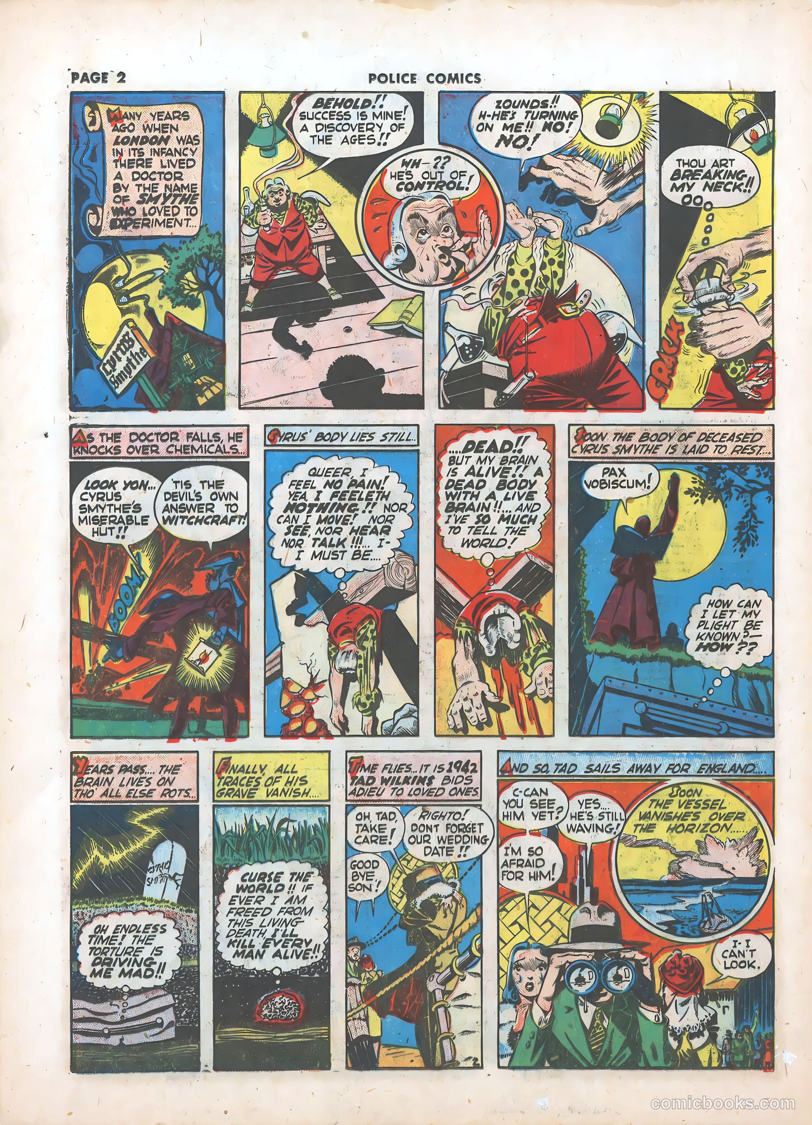 Police Comics #11 — page 4 of 68