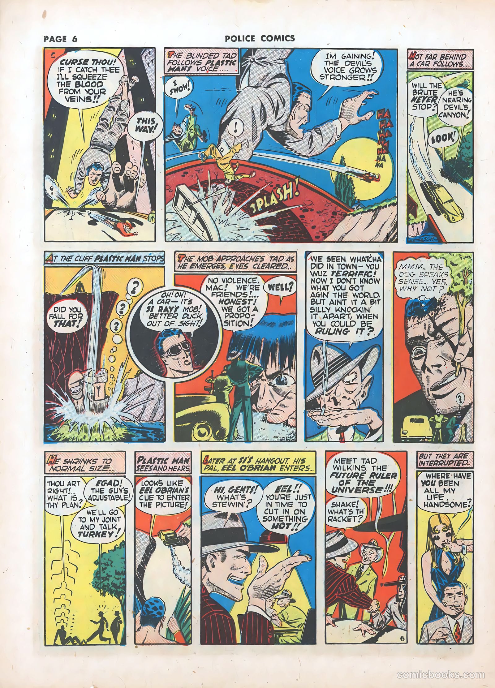 Police Comics #11 — page 8 of 68