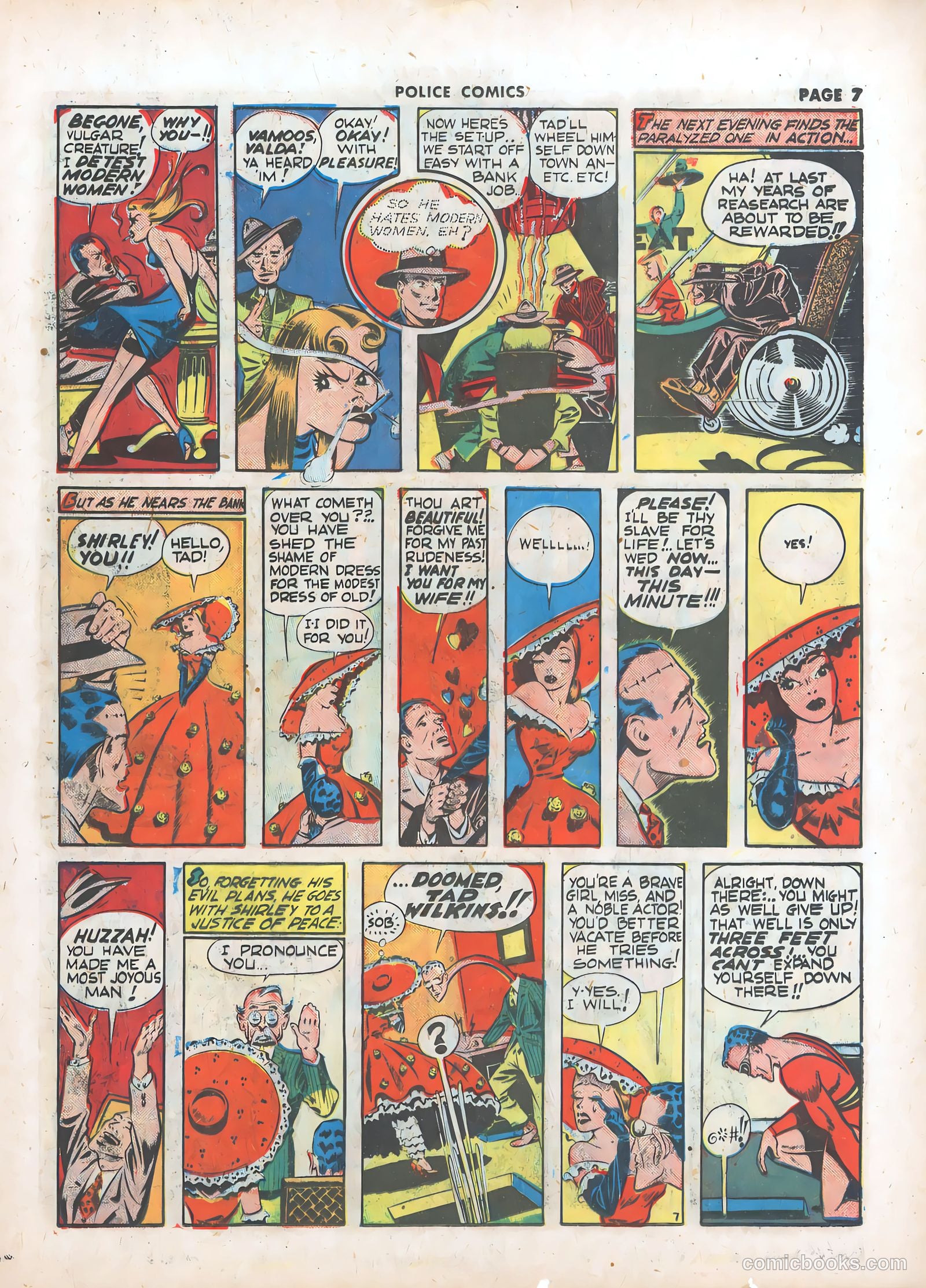 Police Comics #11 — page 9 of 68