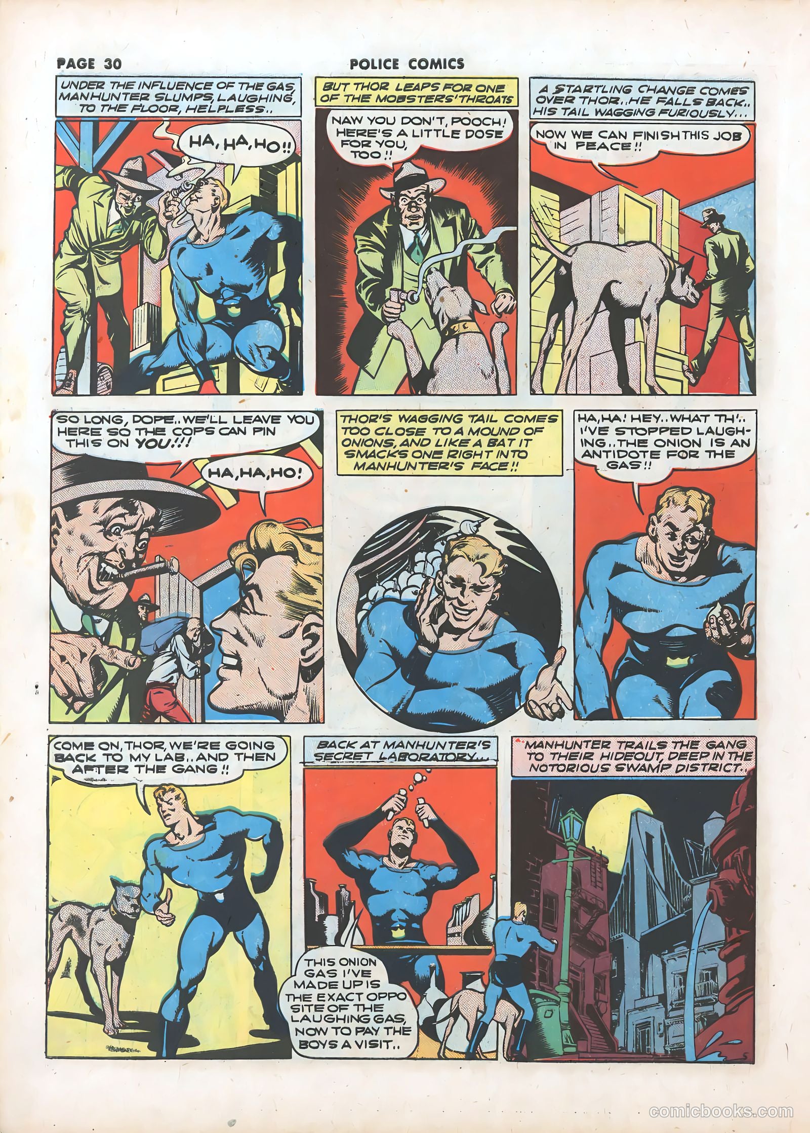 Police Comics #11 — page 32 of 68