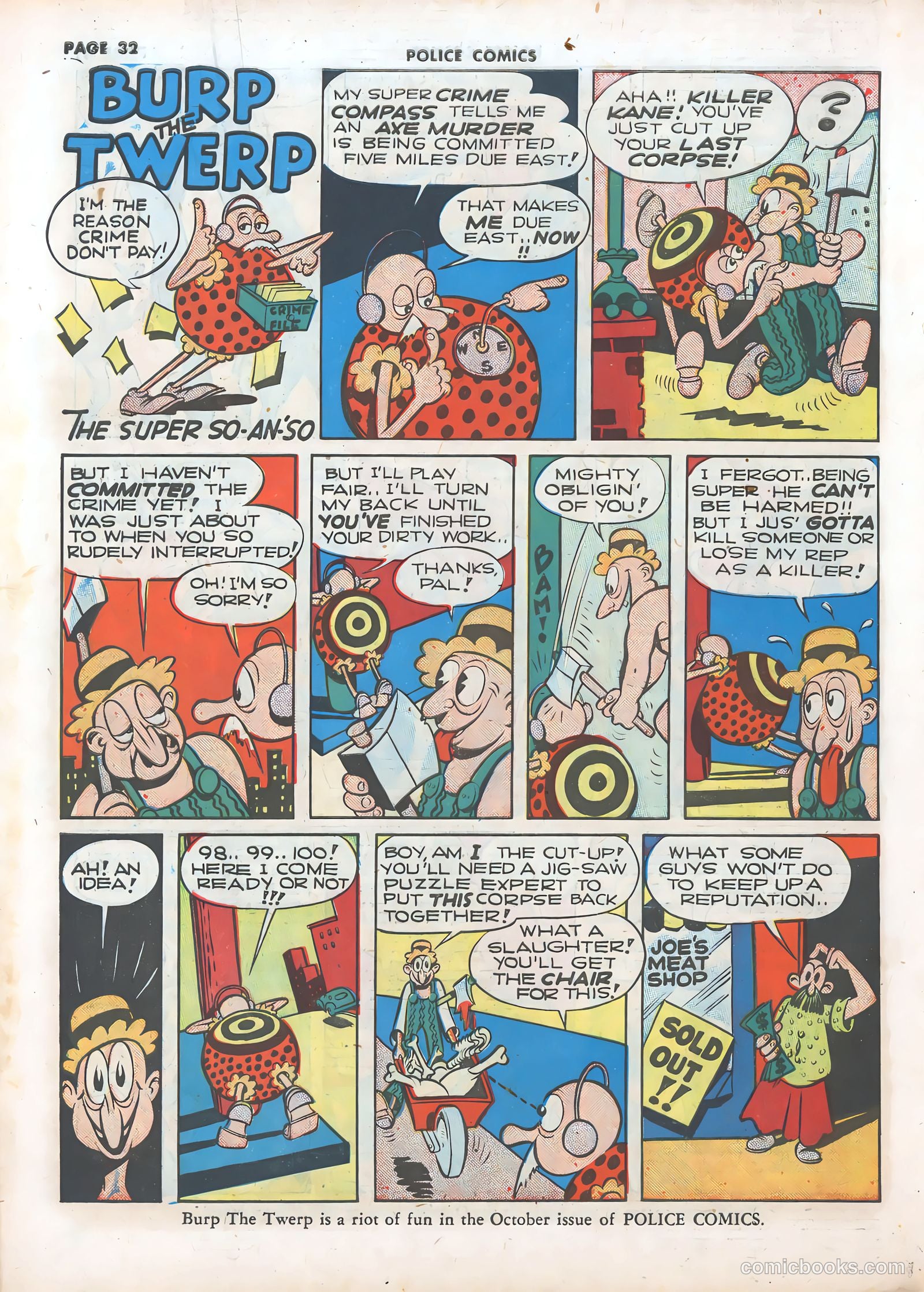 Police Comics #11 — page 34 of 68