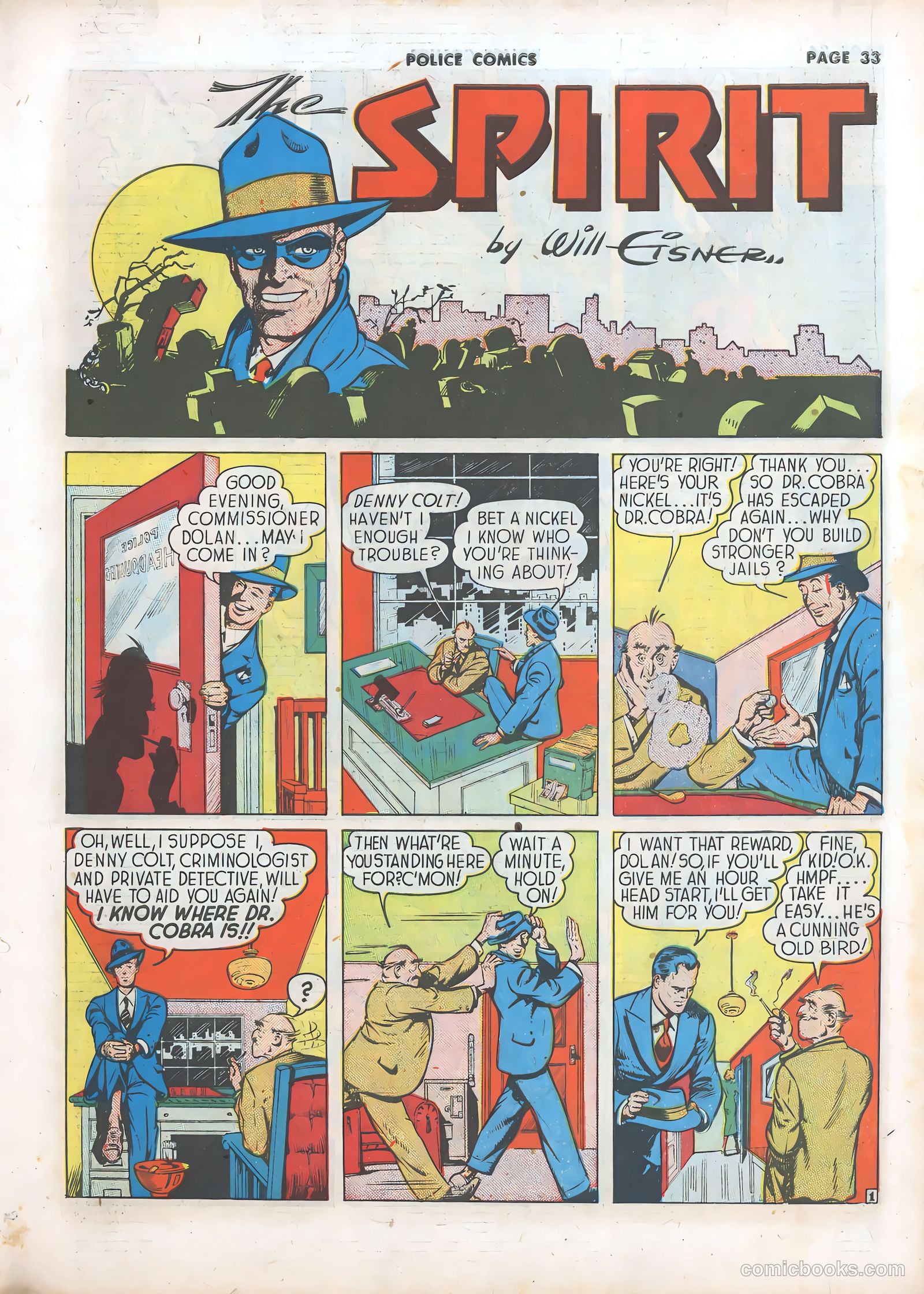 Police Comics #11 — page 35 of 68