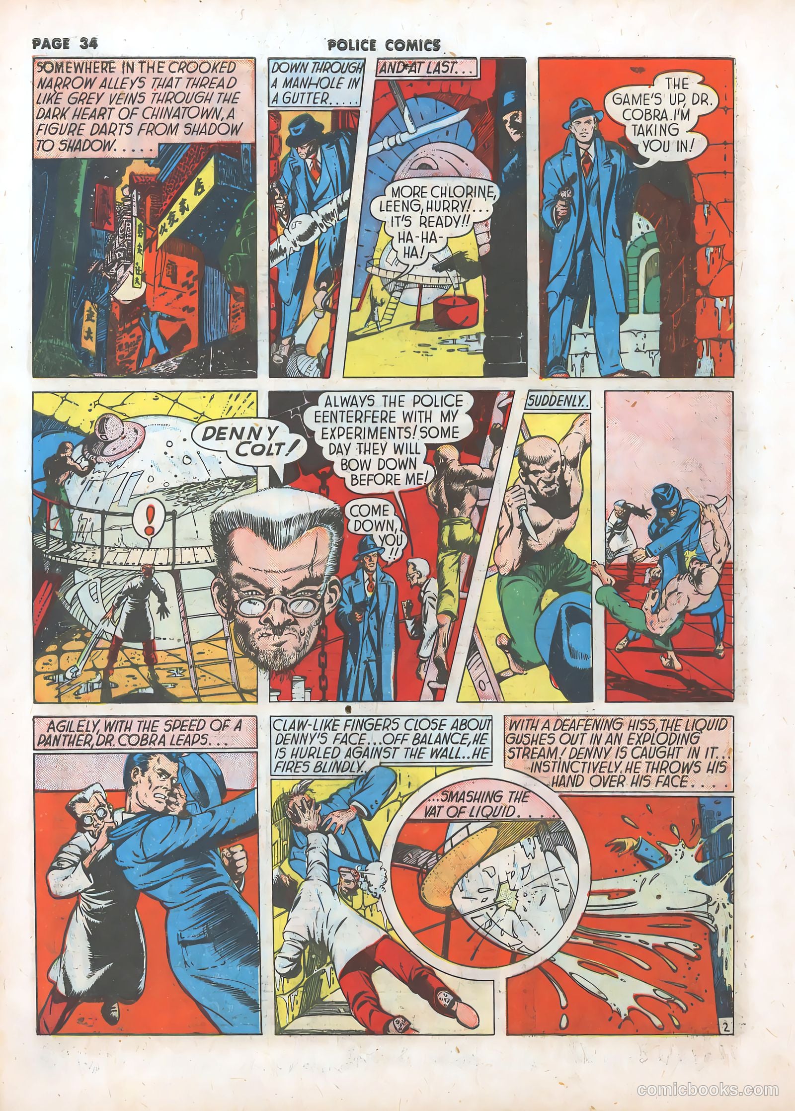 Police Comics #11 — page 36 of 68