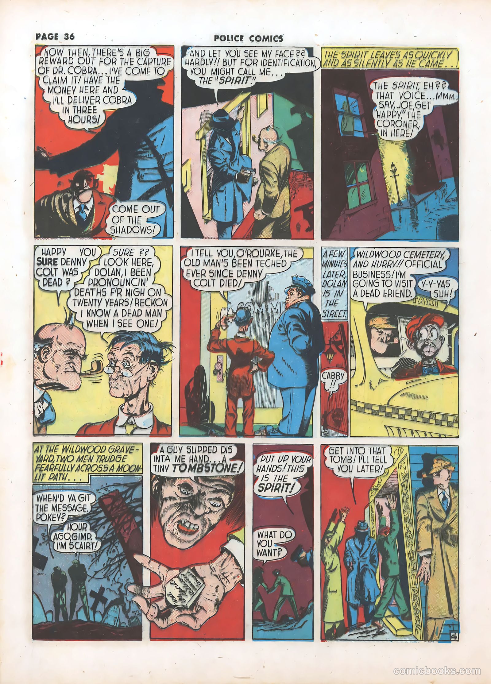 Police Comics #11 — page 38 of 68