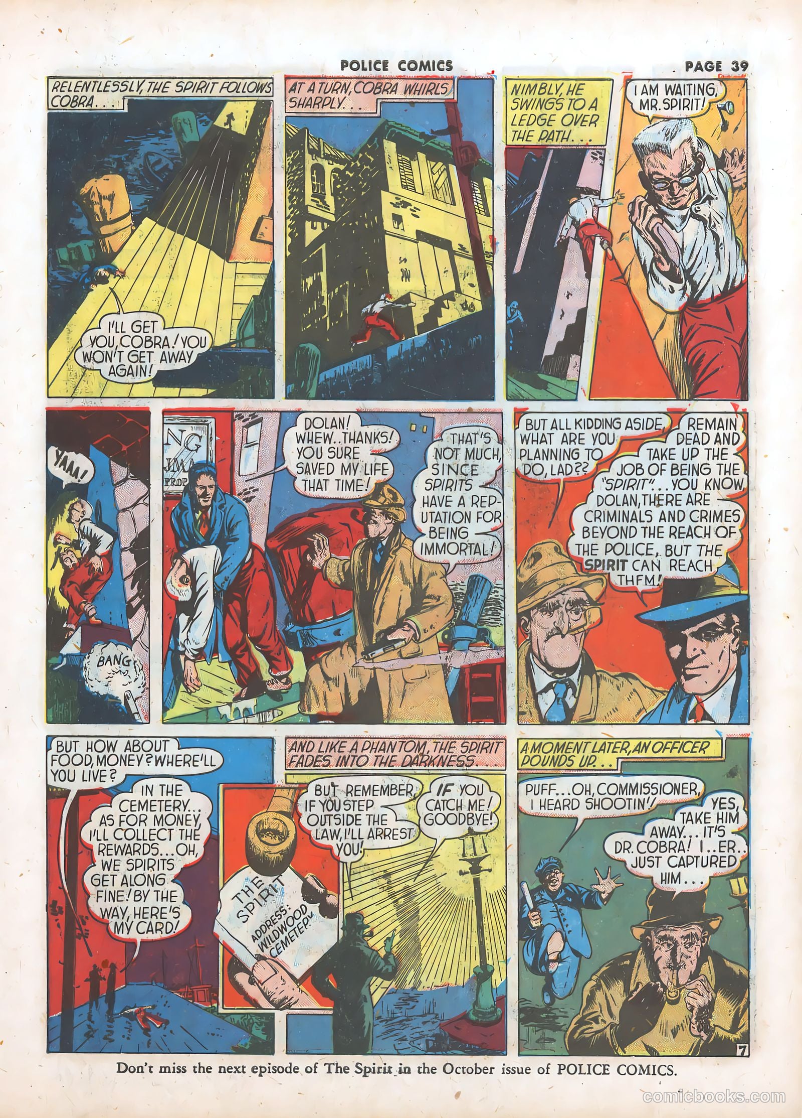 Police Comics #11 — page 41 of 68