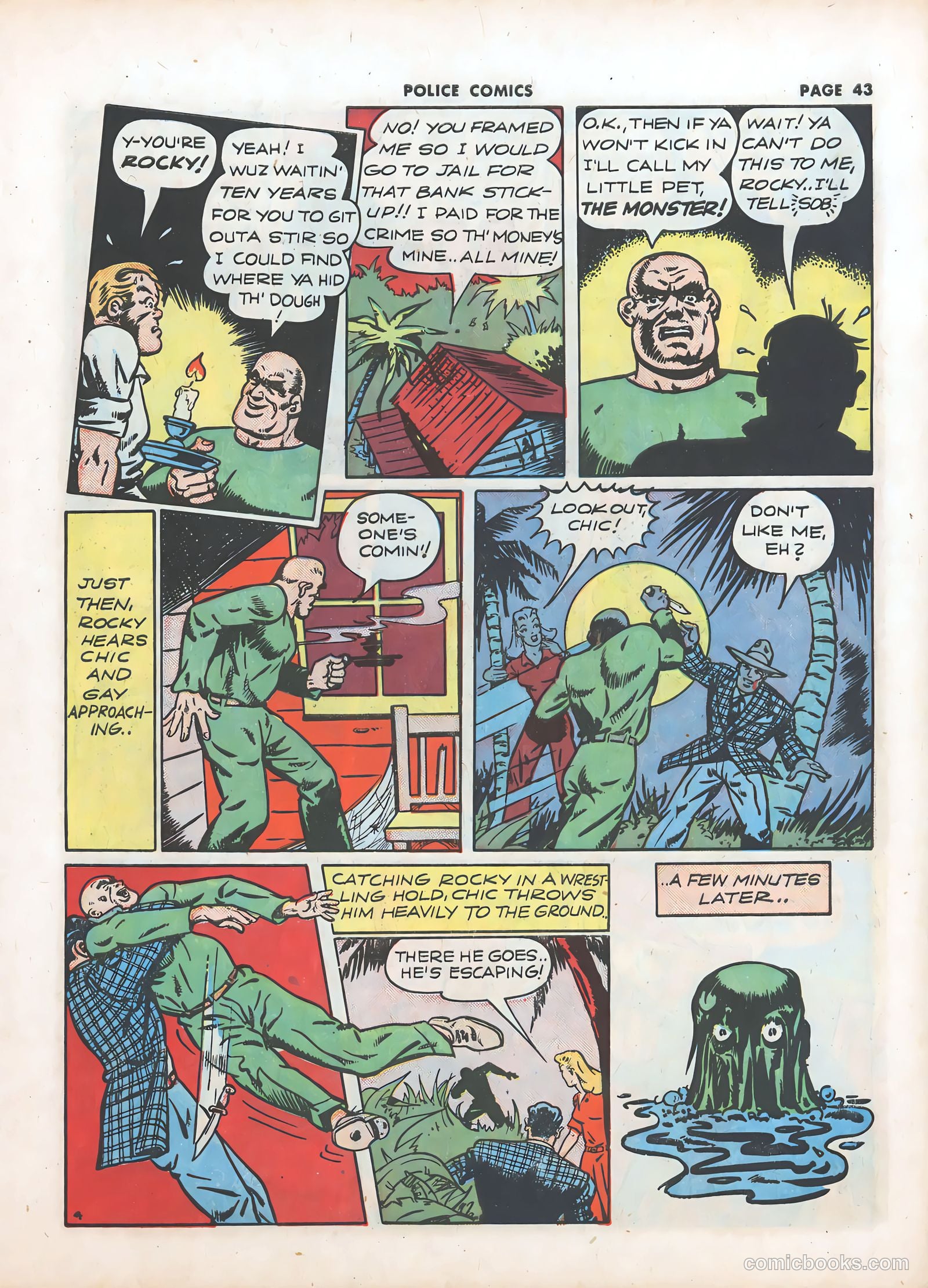 Police Comics #11 — page 45 of 68