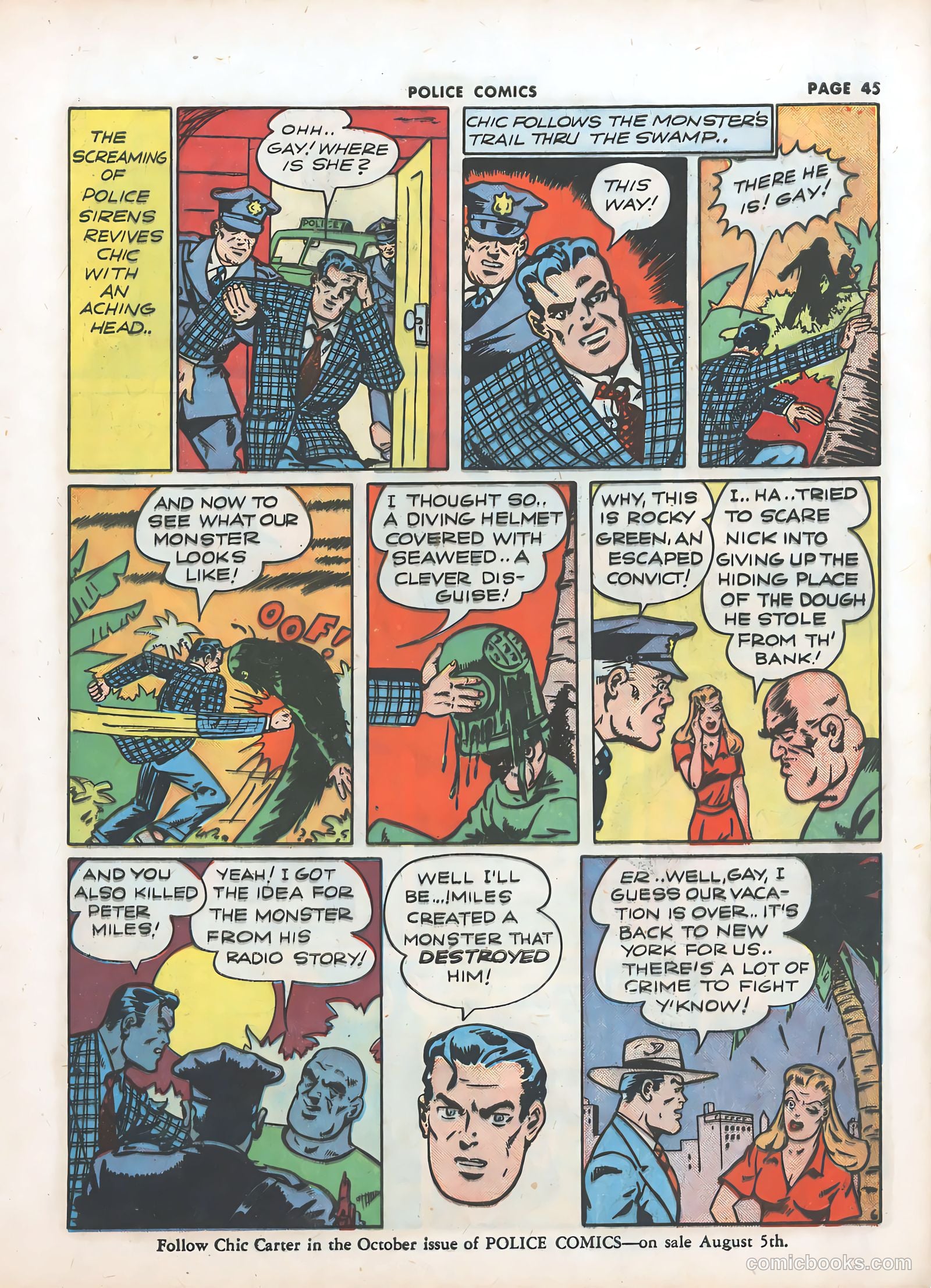 Police Comics #11 — page 47 of 68