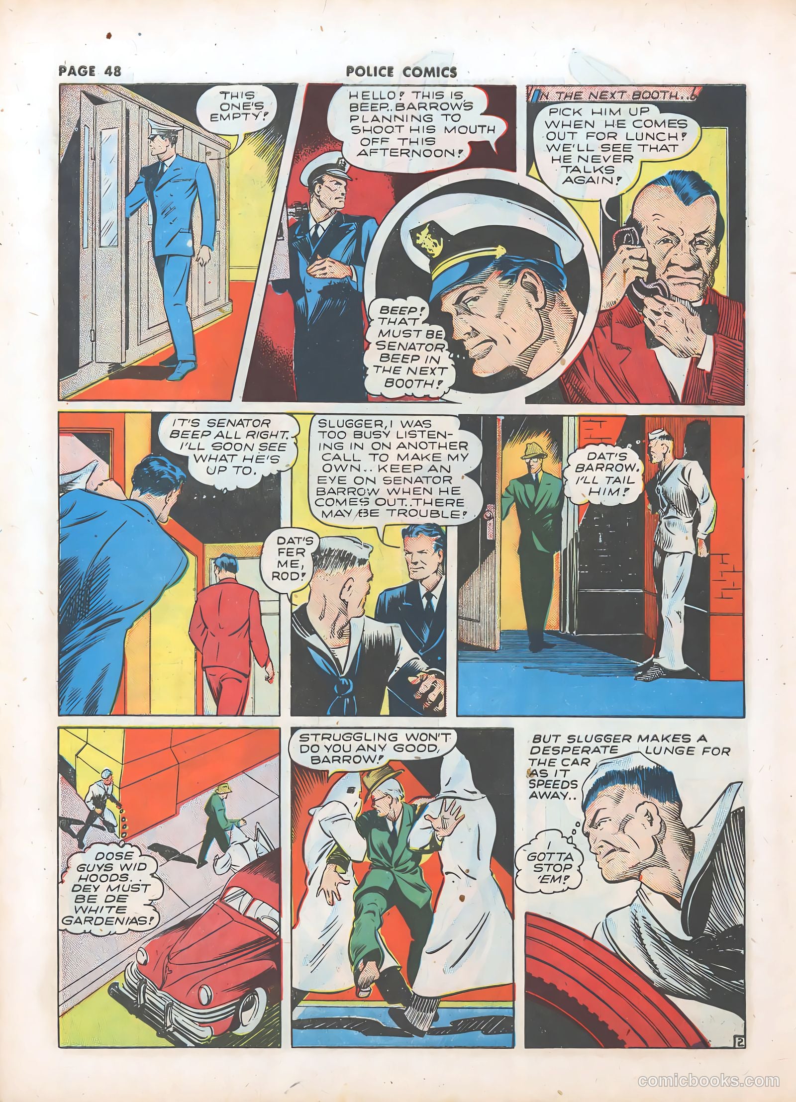 Police Comics #11 — page 50 of 68