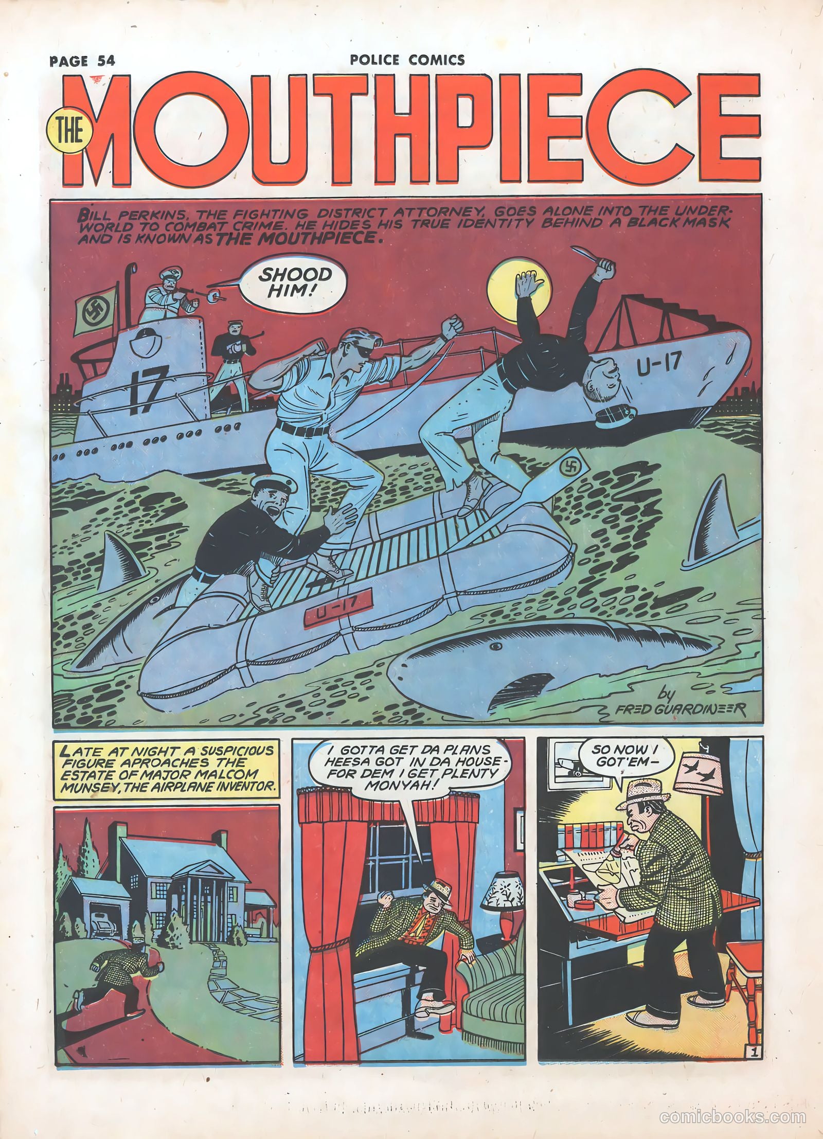 Police Comics #11 — page 56 of 68