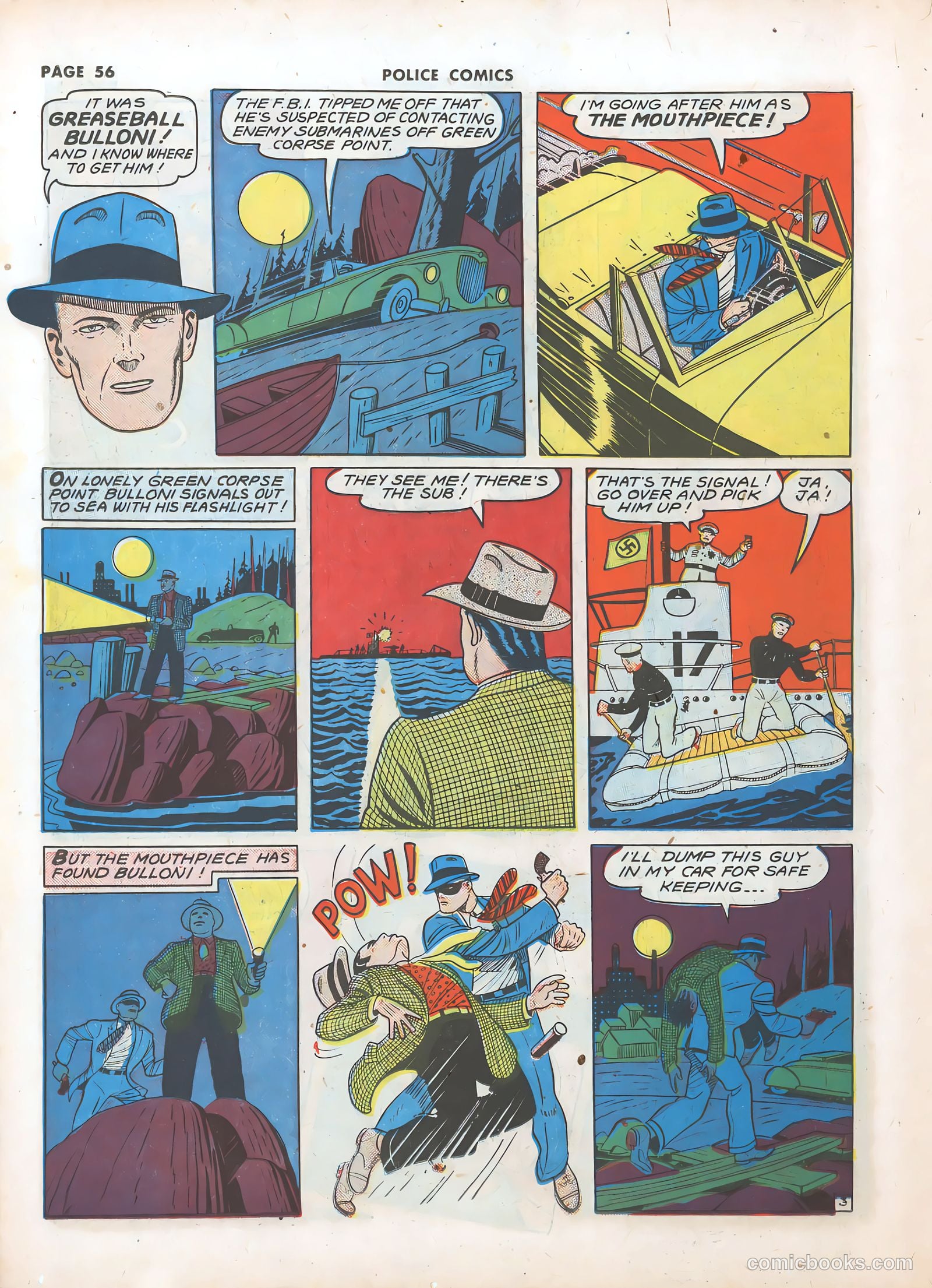 Police Comics #11 — page 58 of 68