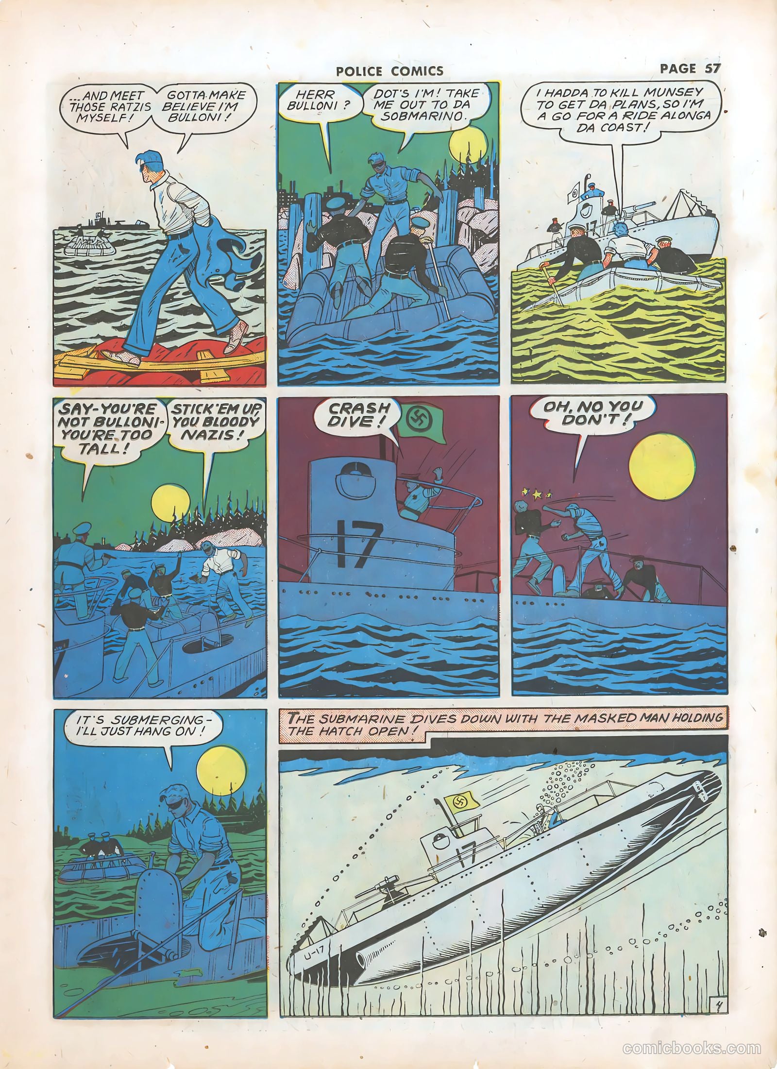 Police Comics #11 — page 59 of 68