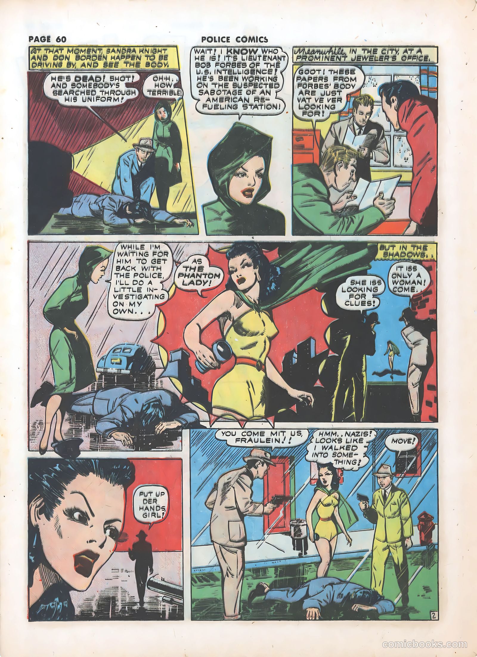 Police Comics #11 — page 62 of 68