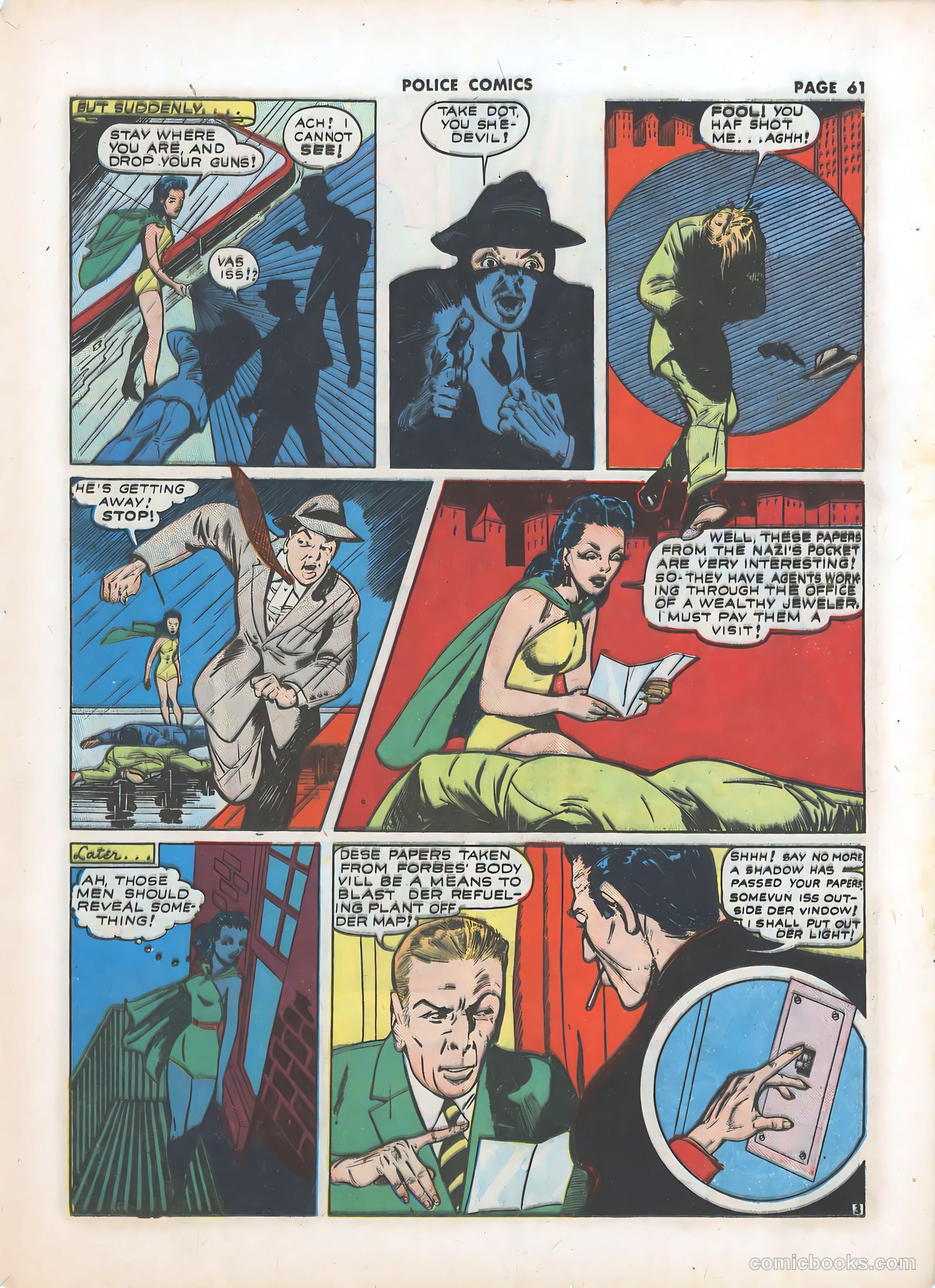 Police Comics #11 — page 63 of 68