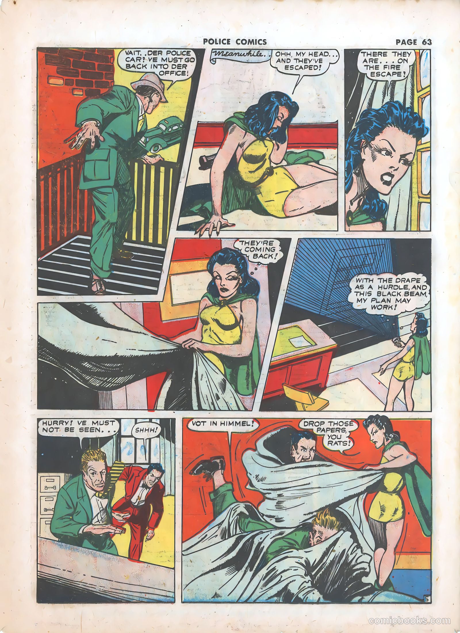 Police Comics #11 — page 65 of 68