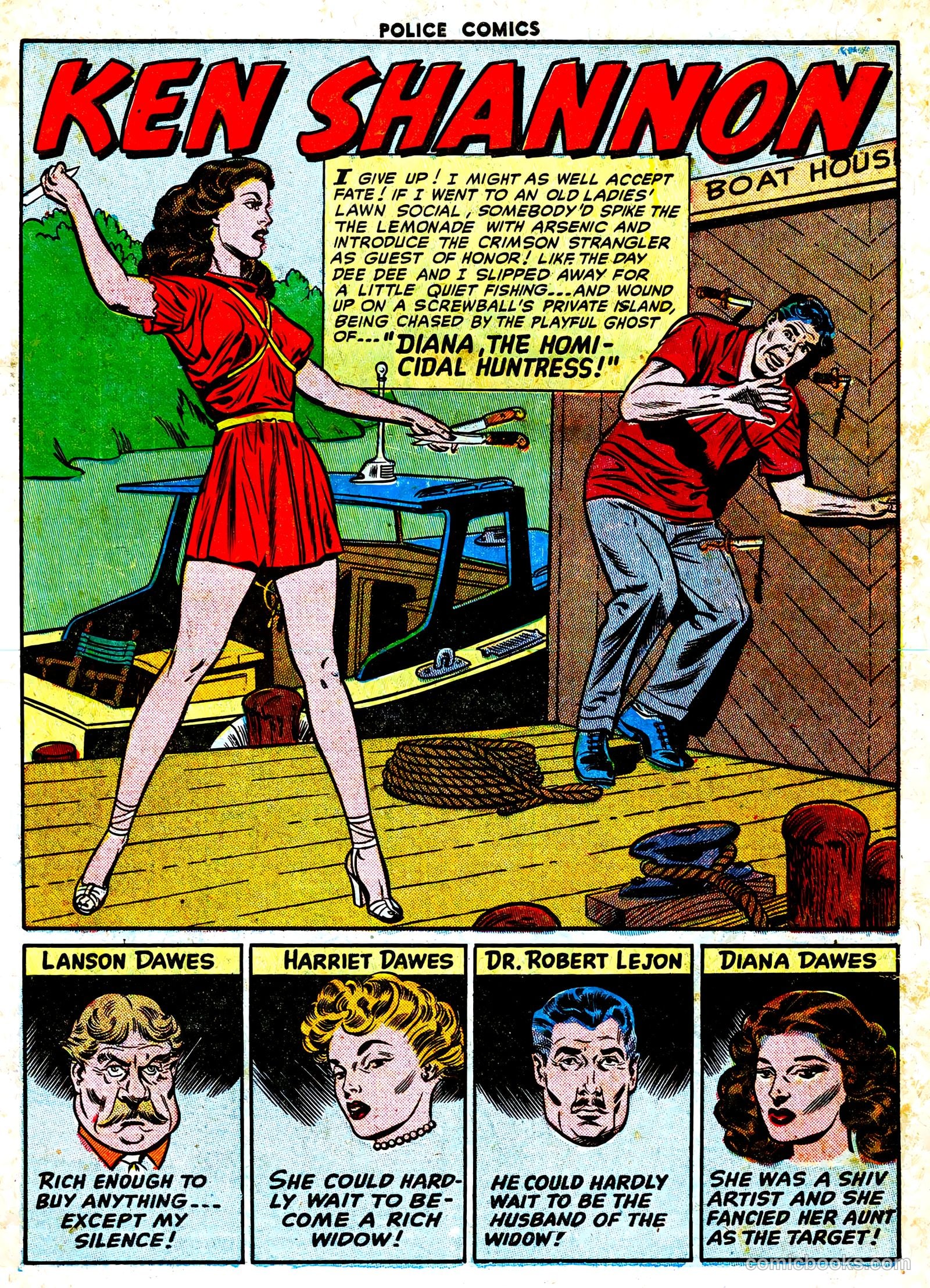 Police Comics #111 — page 2 of 33