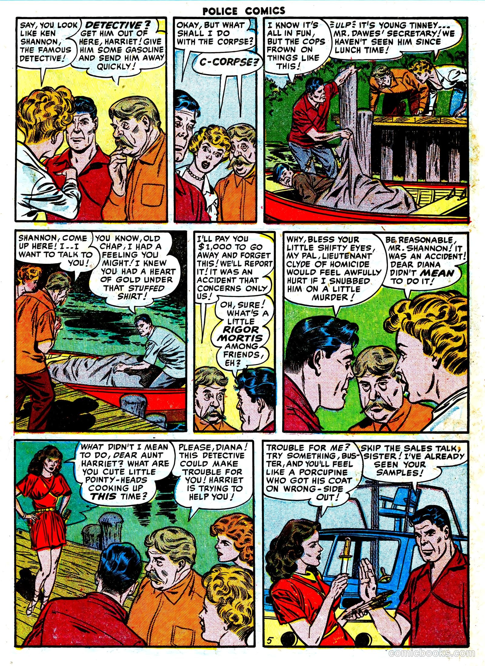 Police Comics #111 — page 6 of 33