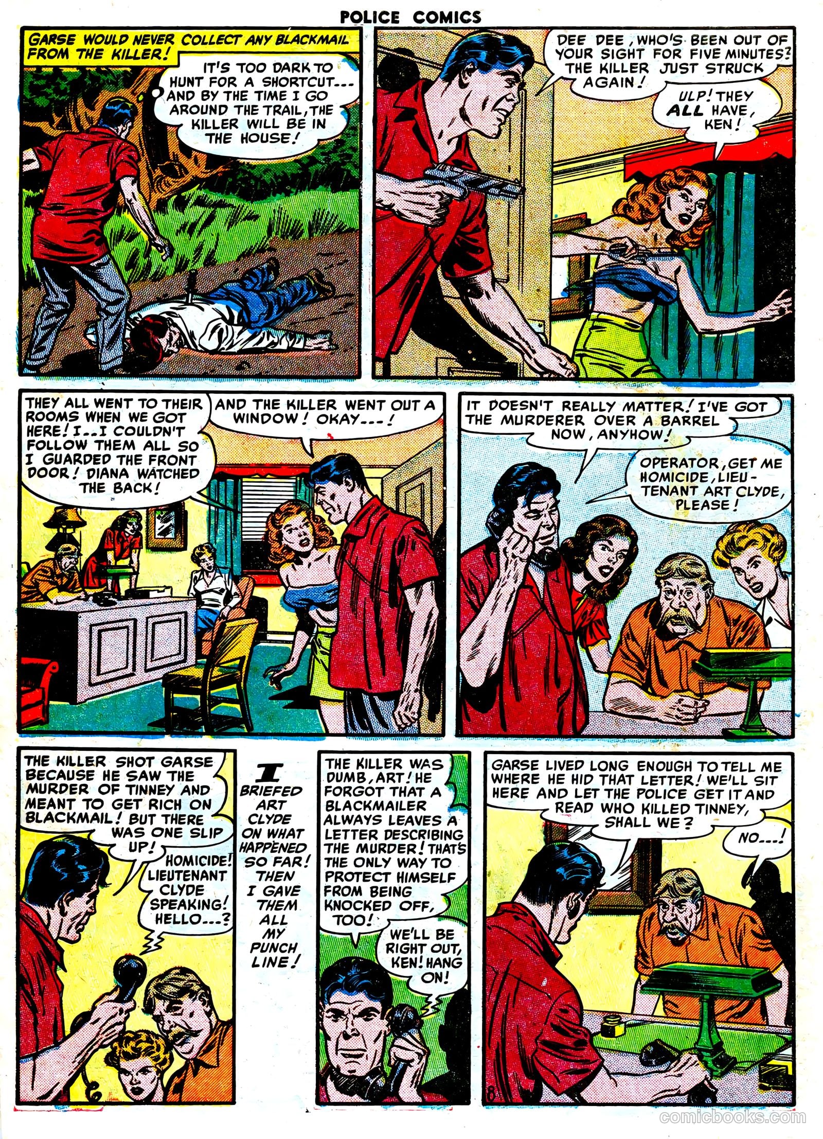 Police Comics #111 — page 9 of 33