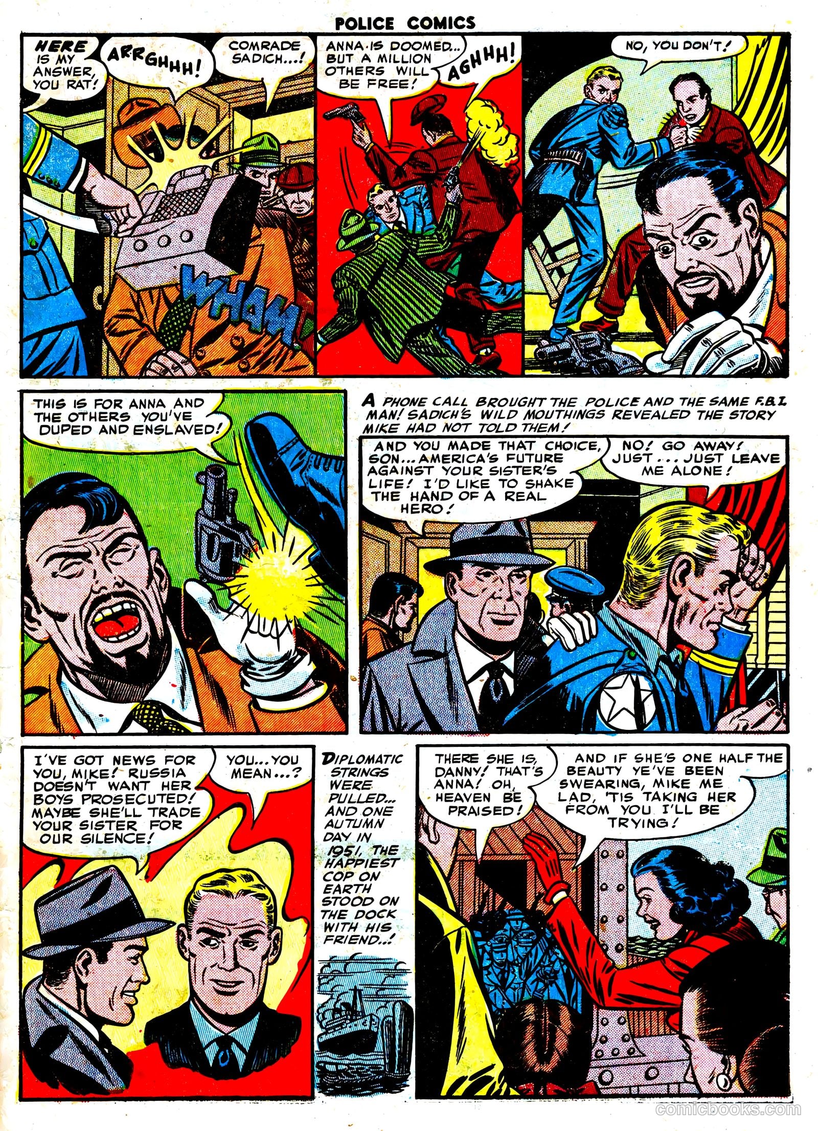 Police Comics #111 — page 32 of 33