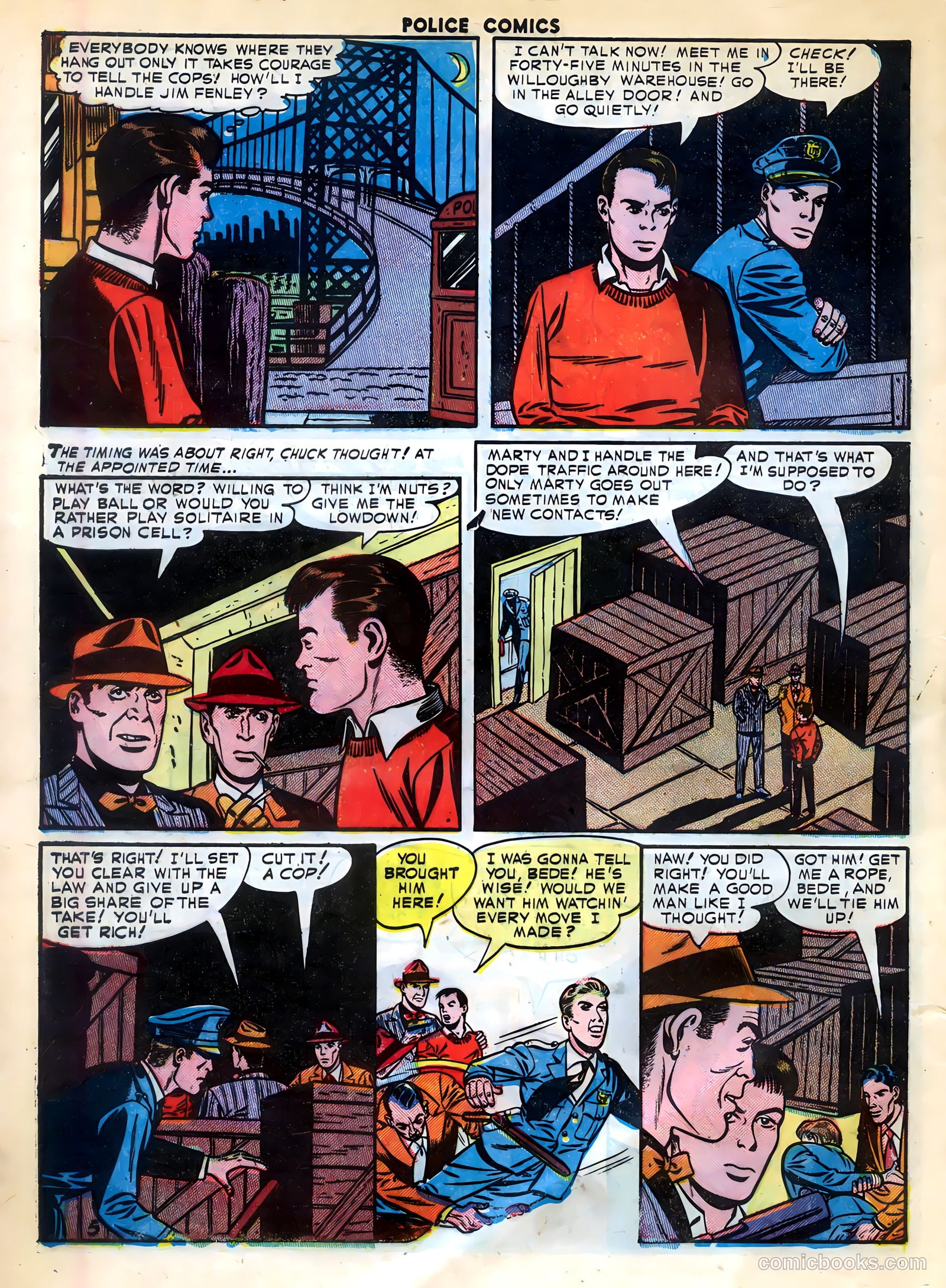 Police Comics #112 — page 32 of 35