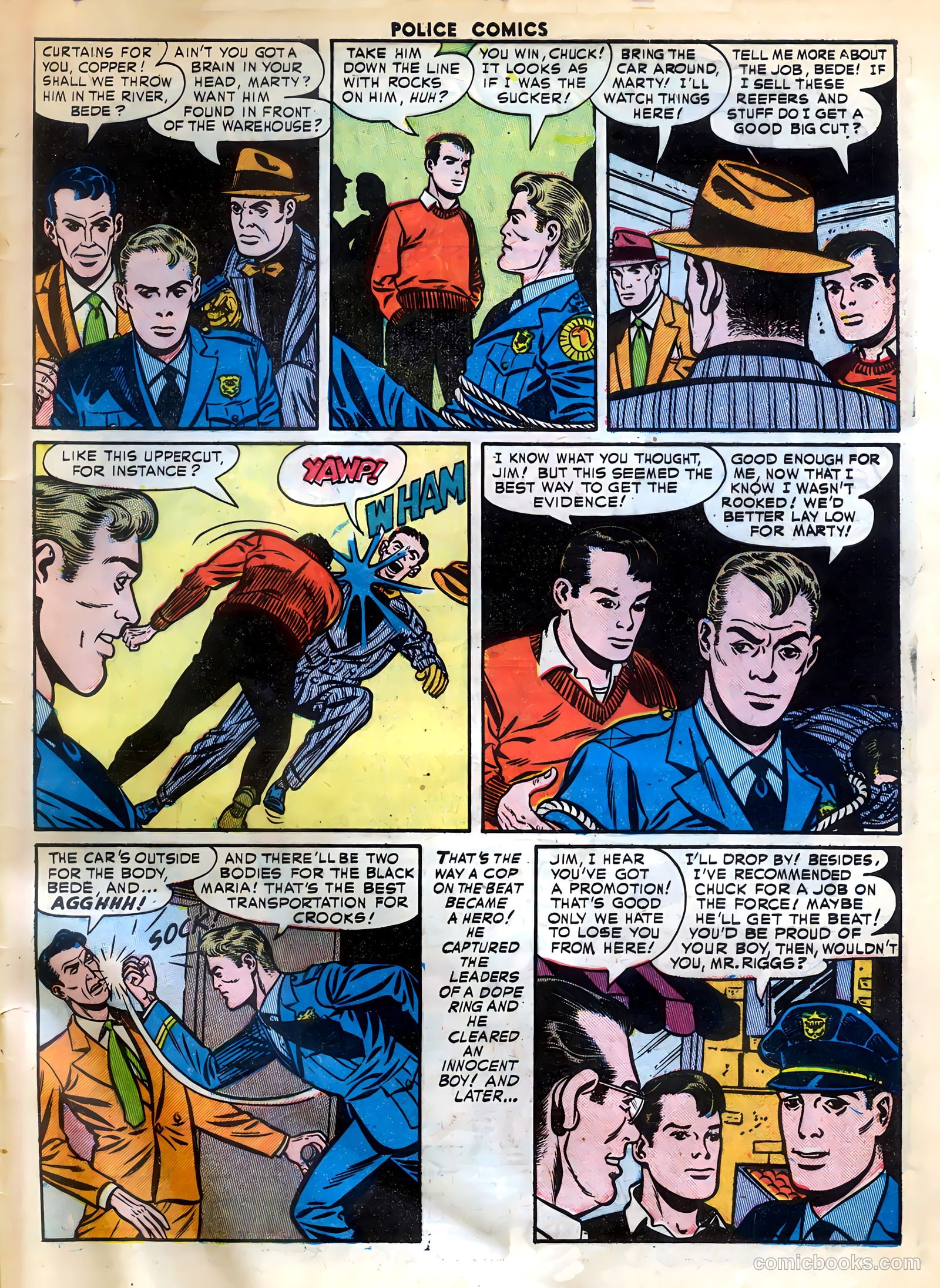 Police Comics #112 — page 33 of 35