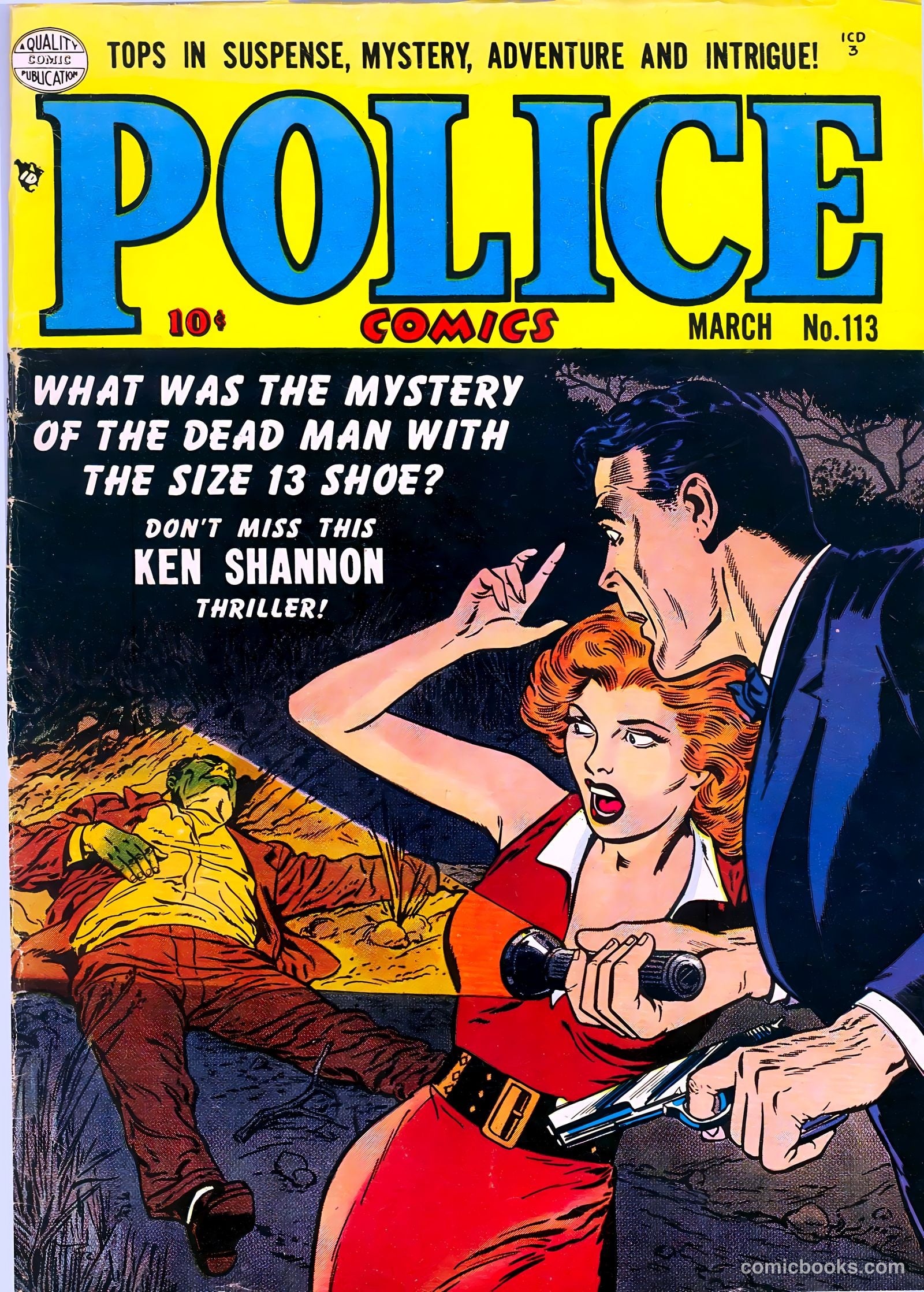 Police Comics #113 — page 1 of 37