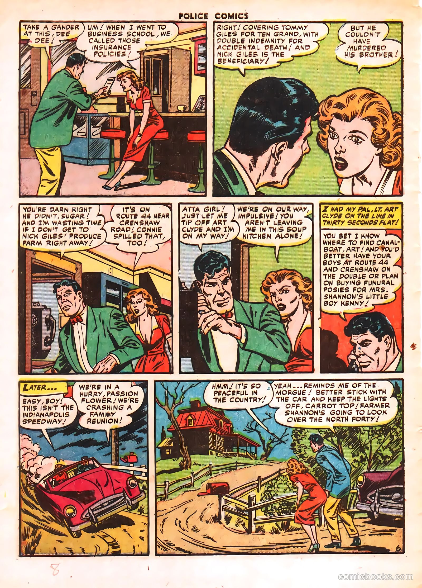 Police Comics #113 — page 8 of 37