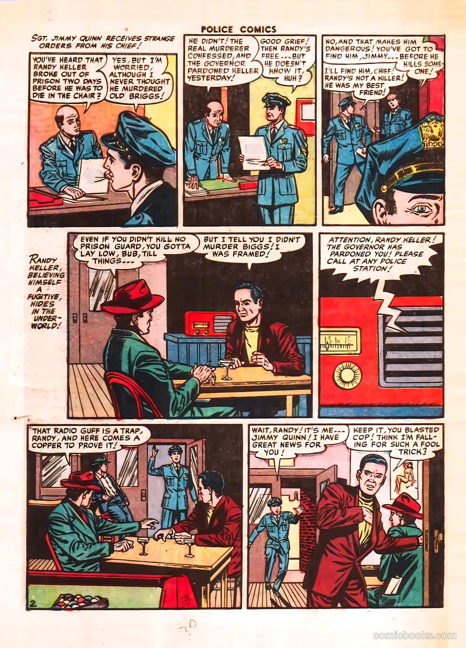 Police Comics #113 — page 30 of 37